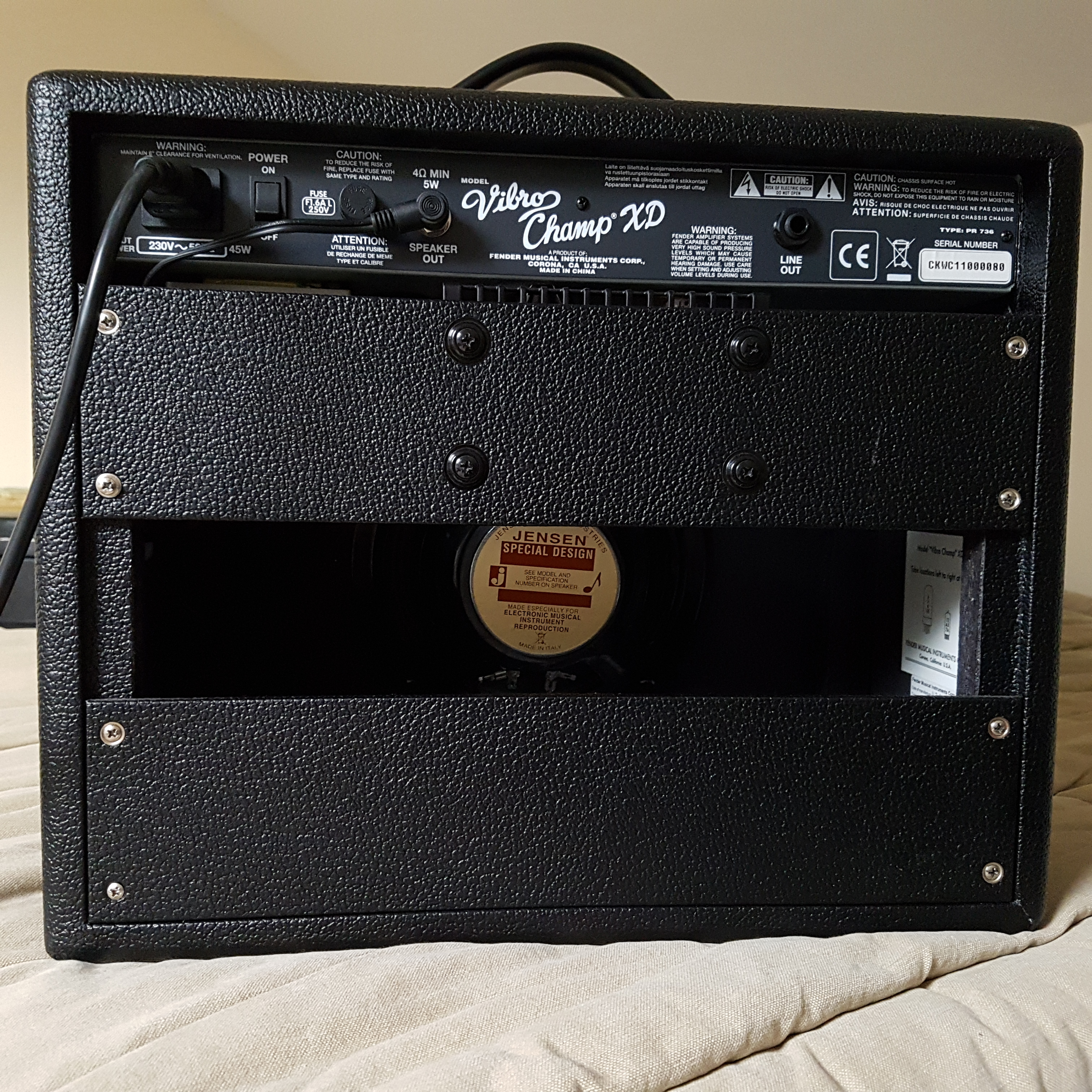 Fender Vibro Champ XD Audiofanzine