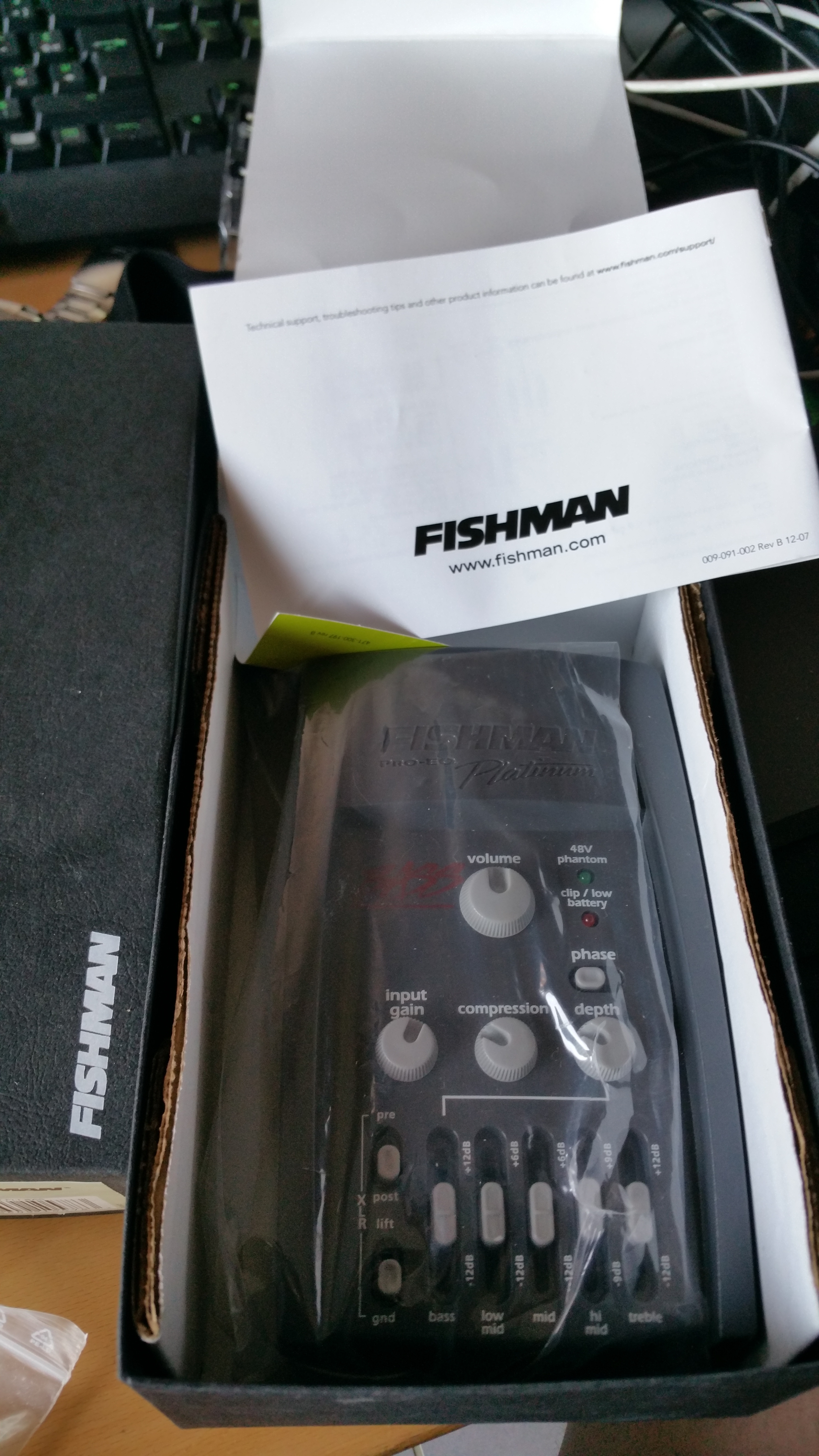 Photo Fishman ProEQ Platinum Bass Fishman ProEQ Platinum Bass (5266