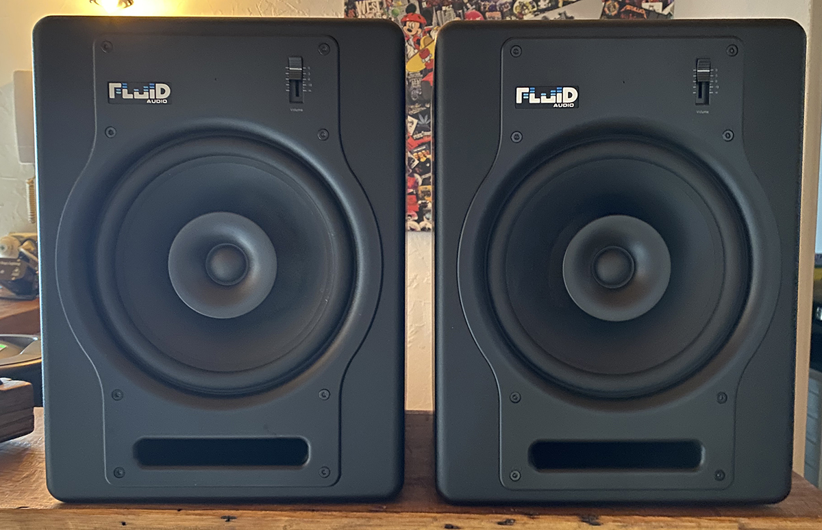 Black Fluid Audio FX8 8-Inch Coaxial 2-way Studio Reference Monitor Renewed 