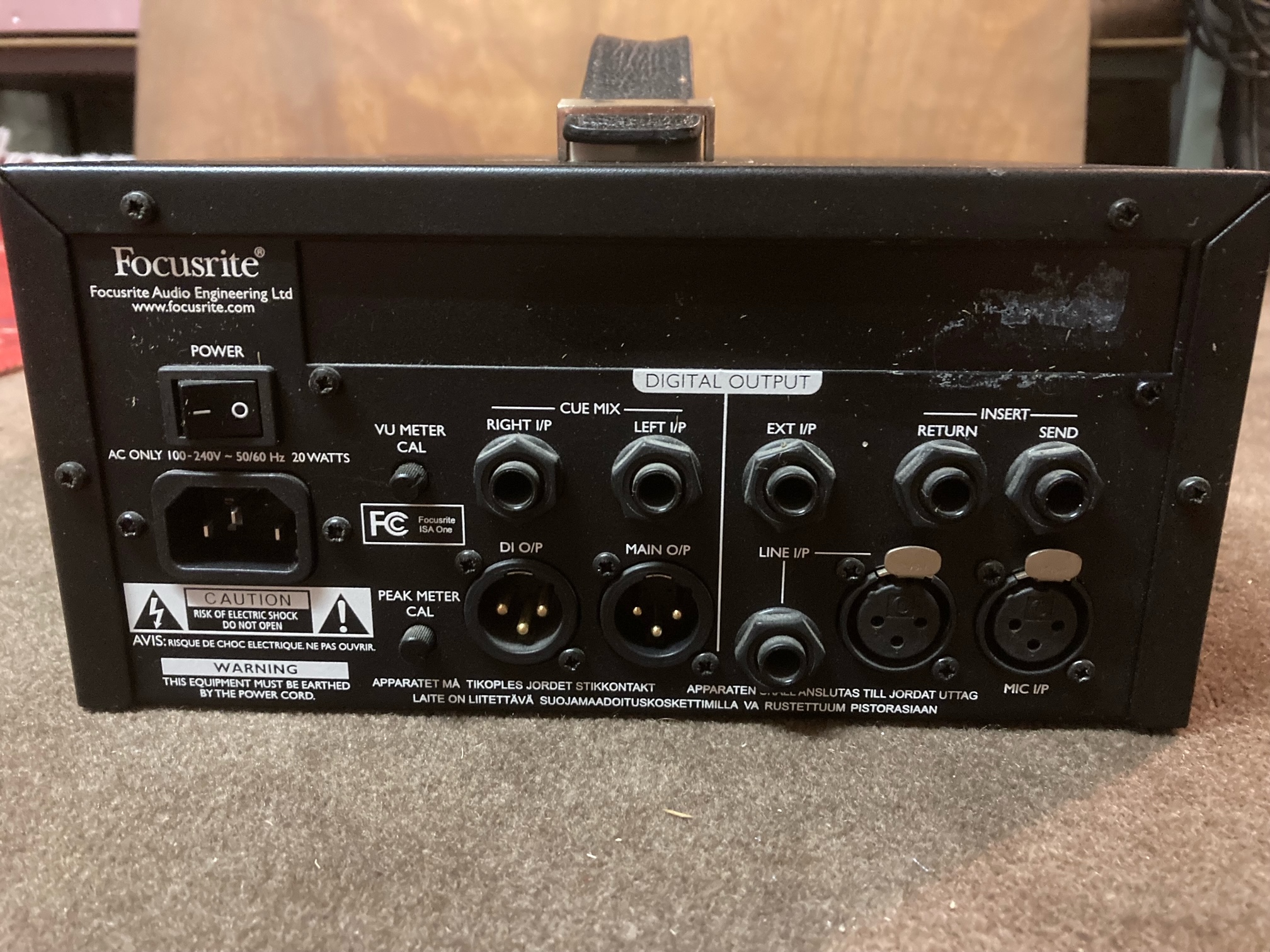 ISA One - Focusrite ISA One - Audiofanzine