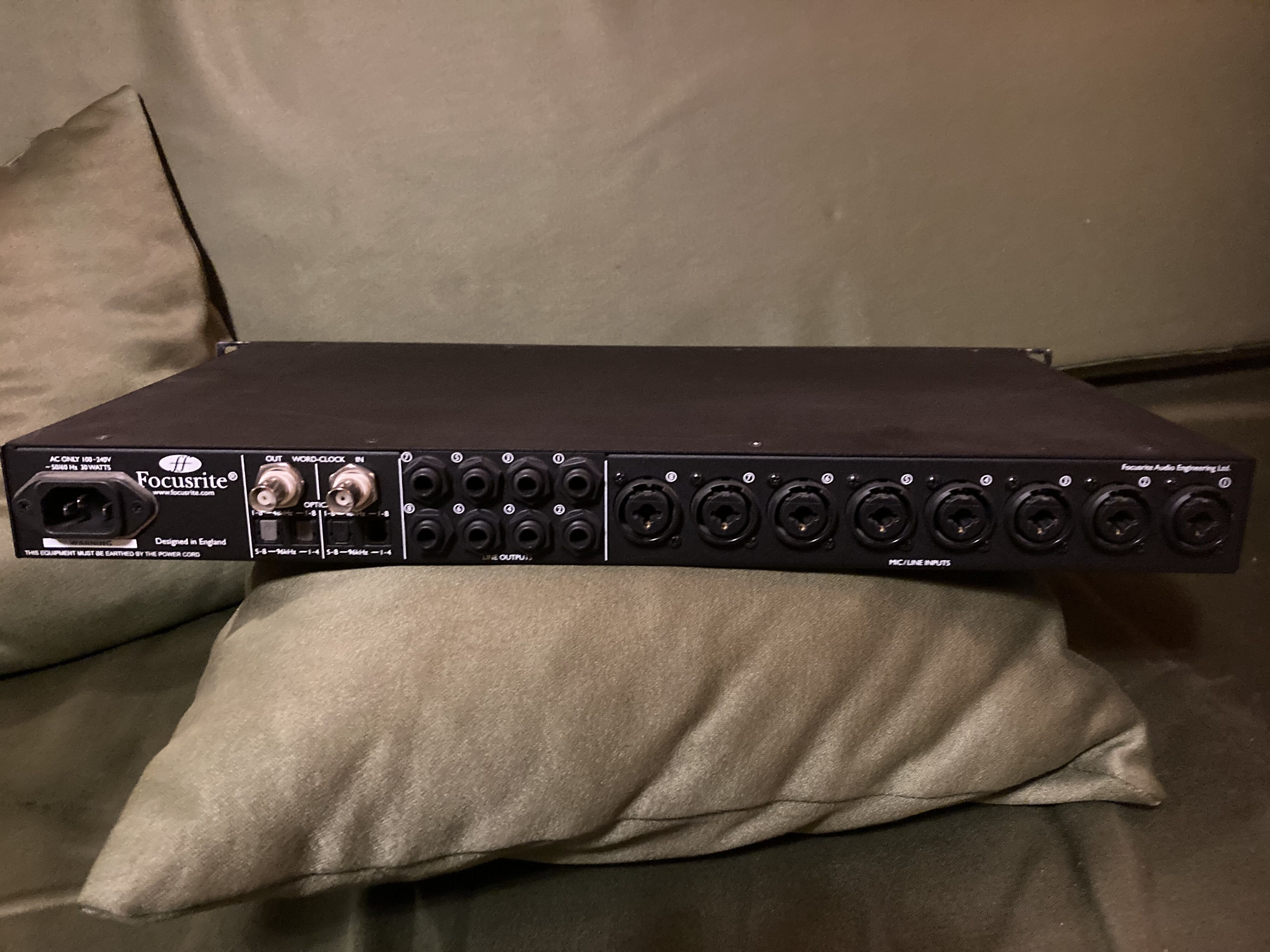 OctoPre MkII Dynamic - Focusrite OctoPre MkII Dynamic OctoPre MkII Dynamic - Focusrite OctoPre MkII Dynamic