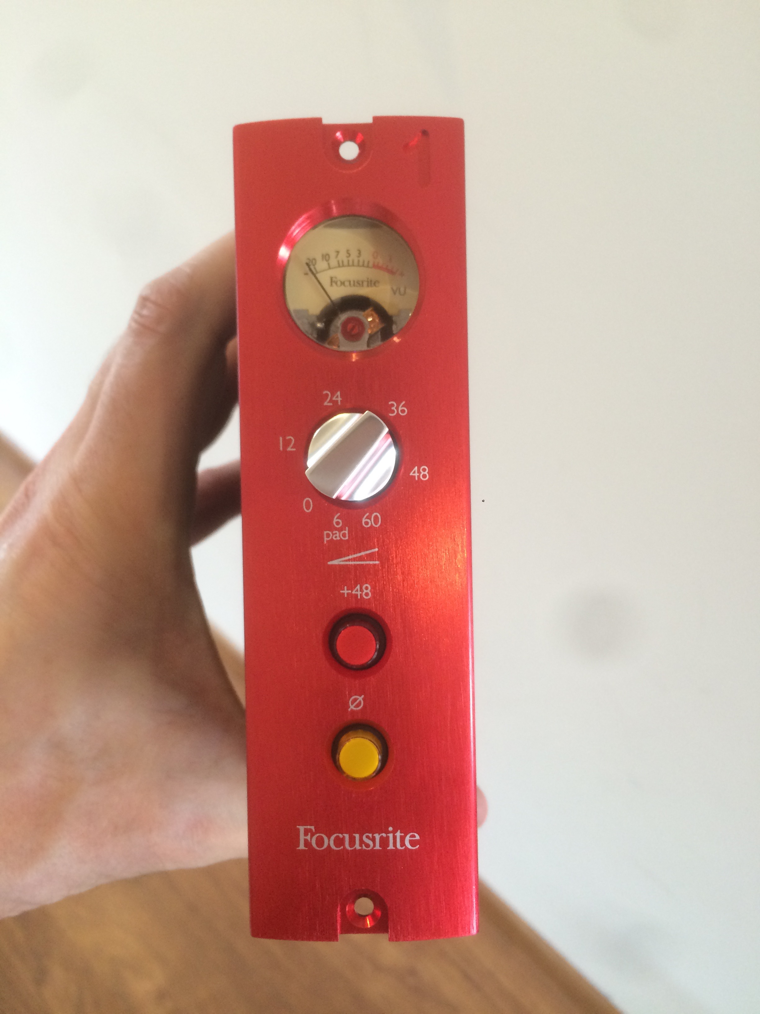 Red 1 500 Series Mic Pre - Focusrite Red 1 500 Series Mic Pre