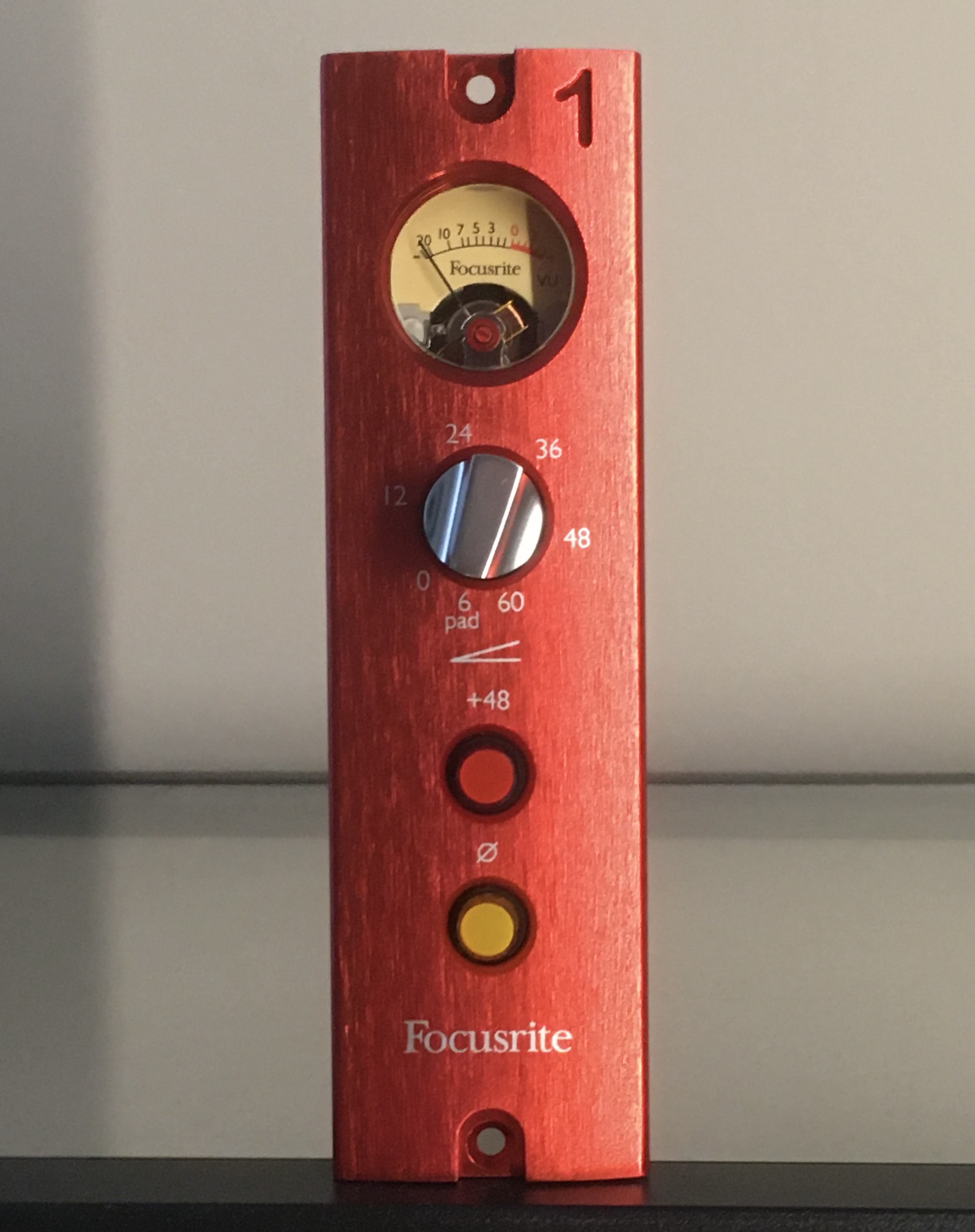 Red 1 500 Series Mic Pre - Focusrite Red 1 500 Series Mic Pre ...