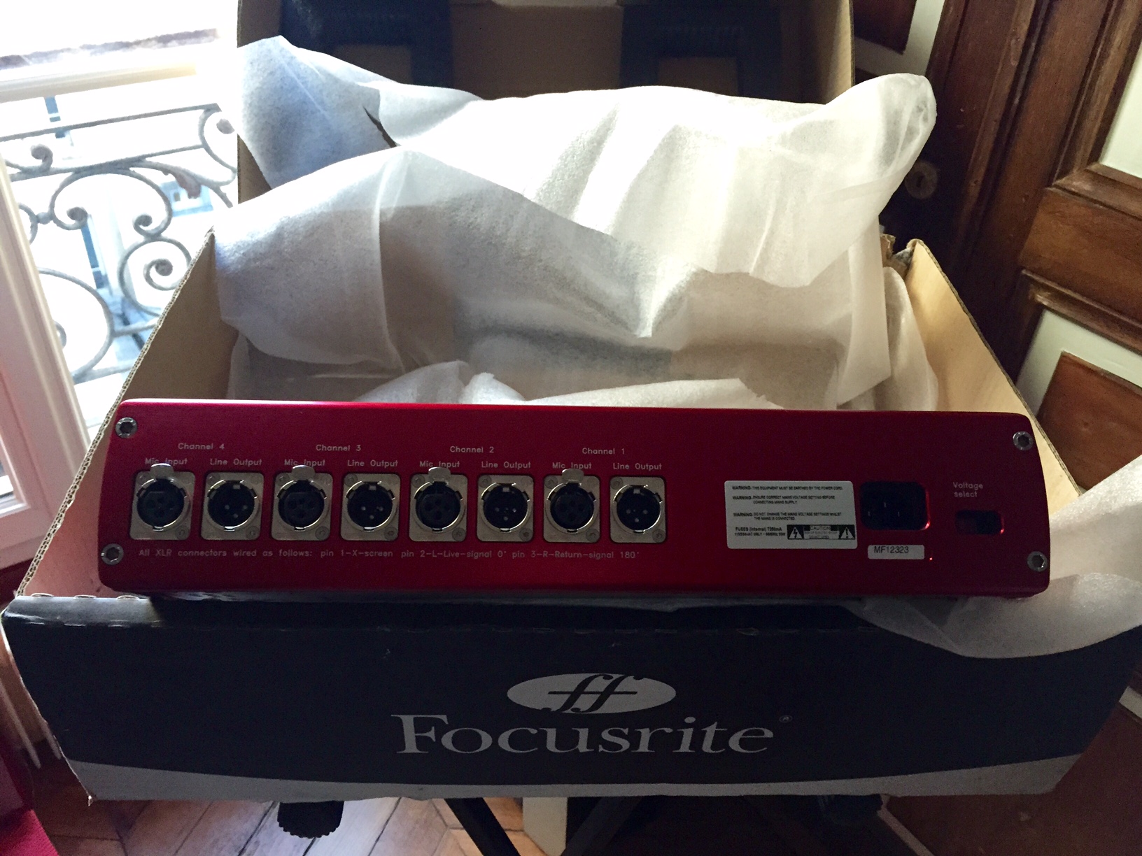 Focusrite Red 1 Quad Mic-Pre image (#2002184) - Audiofanzine