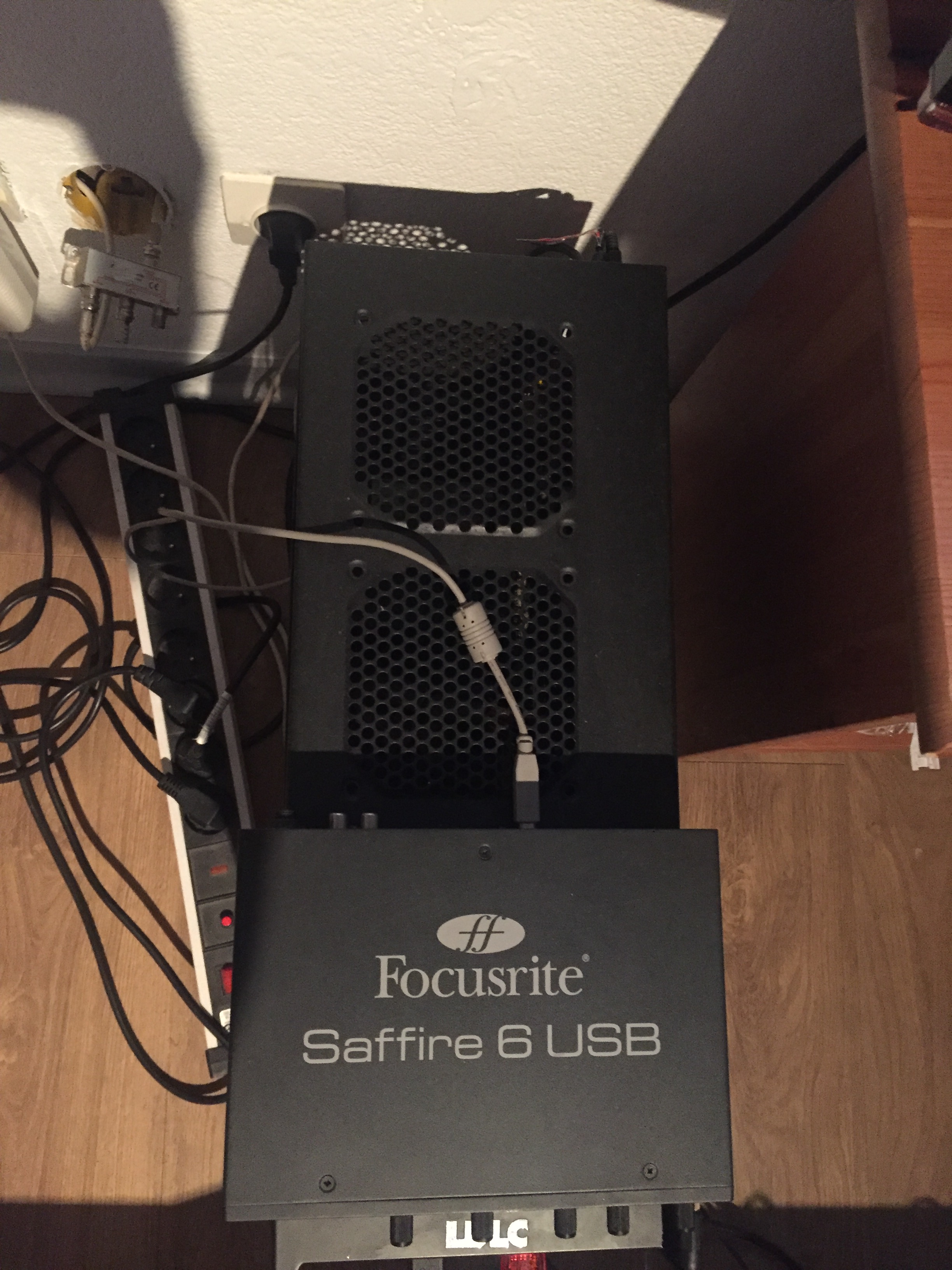 Как подключить saffire 6 usb