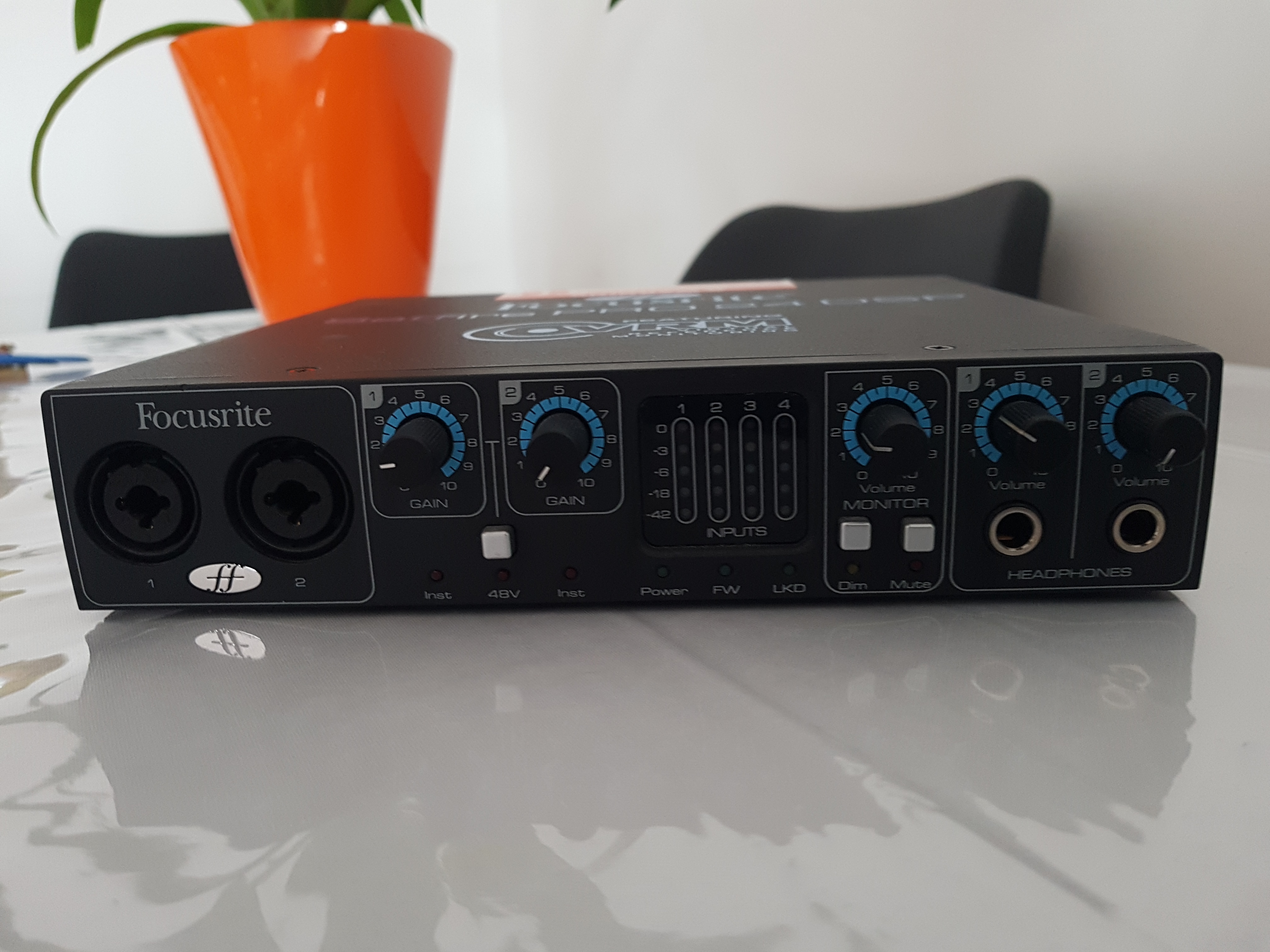 Как подключить звуковую карту focusrite saffire pro 24