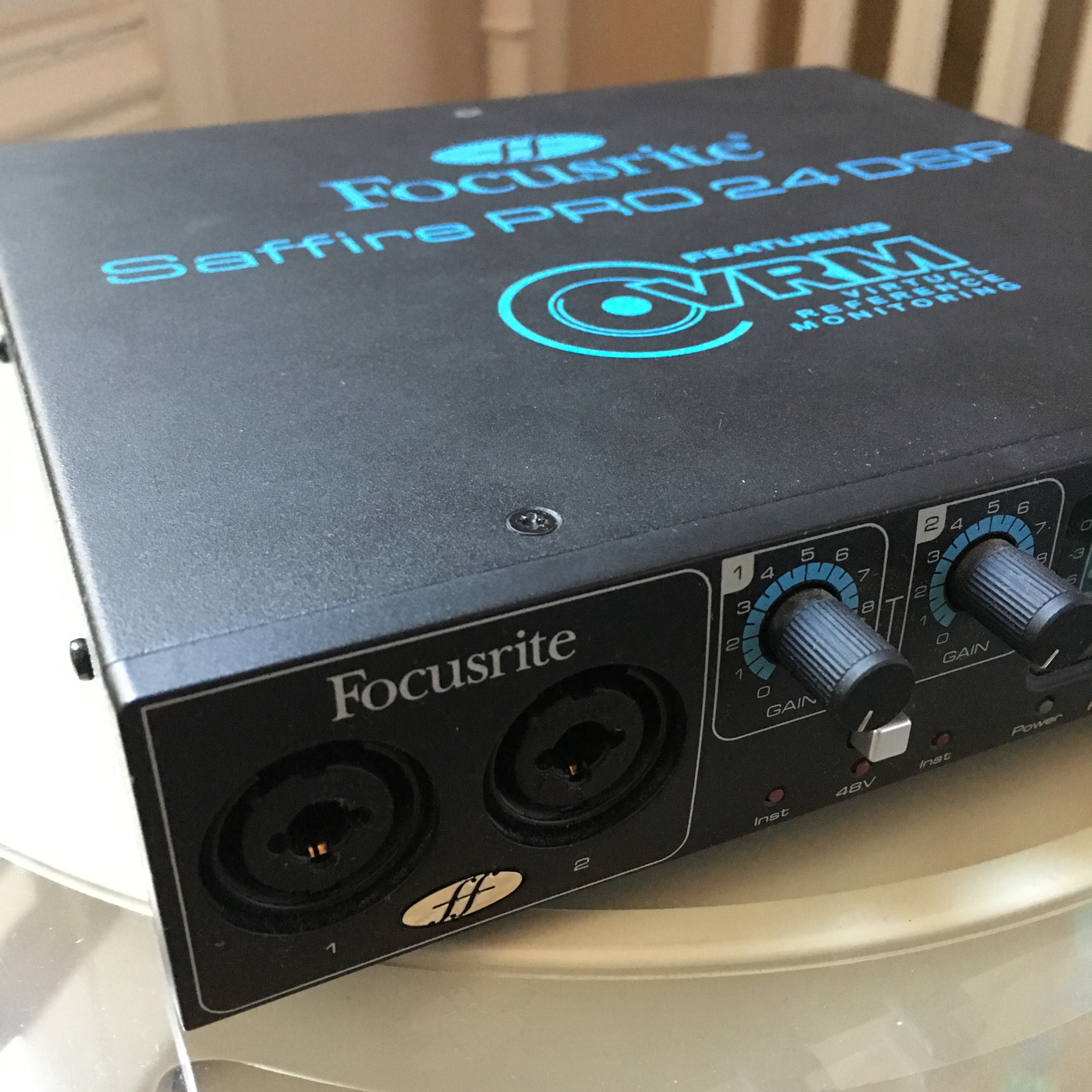 Как подключить звуковую карту focusrite saffire pro 24