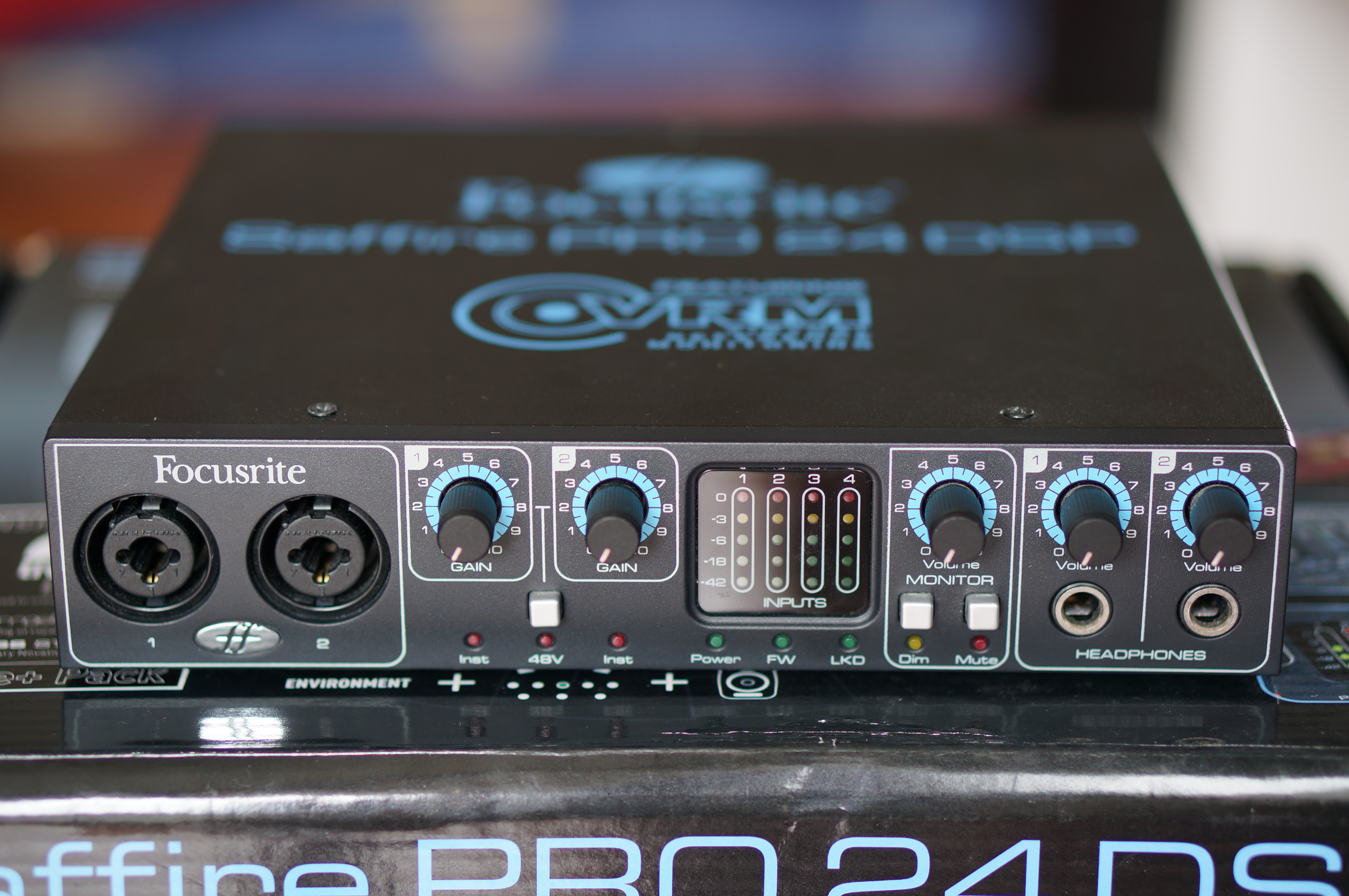 Как подключить звуковую карту focusrite saffire pro 24