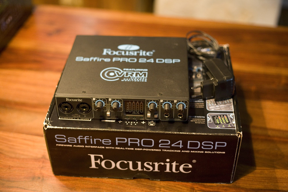 The focusrite Pro 24 DSP Is A Small But Powerful Audio 
