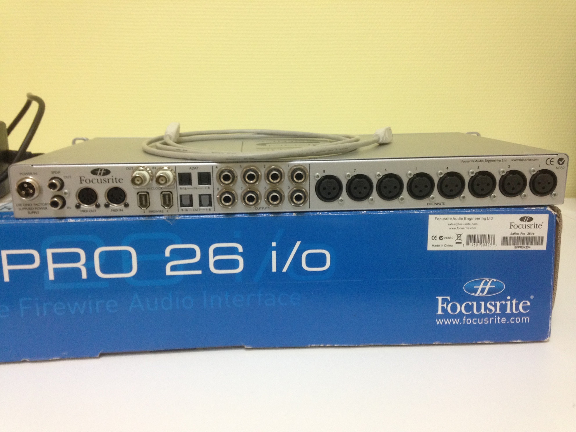 Схема focusrite saffire pro 24