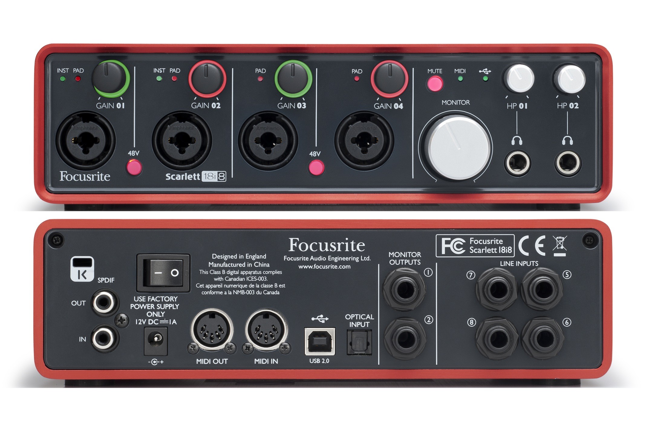 Videos Focusrite Scarlett 18i8 3rd Gen: Professional Audio Interface For Home Studios And Live Performances