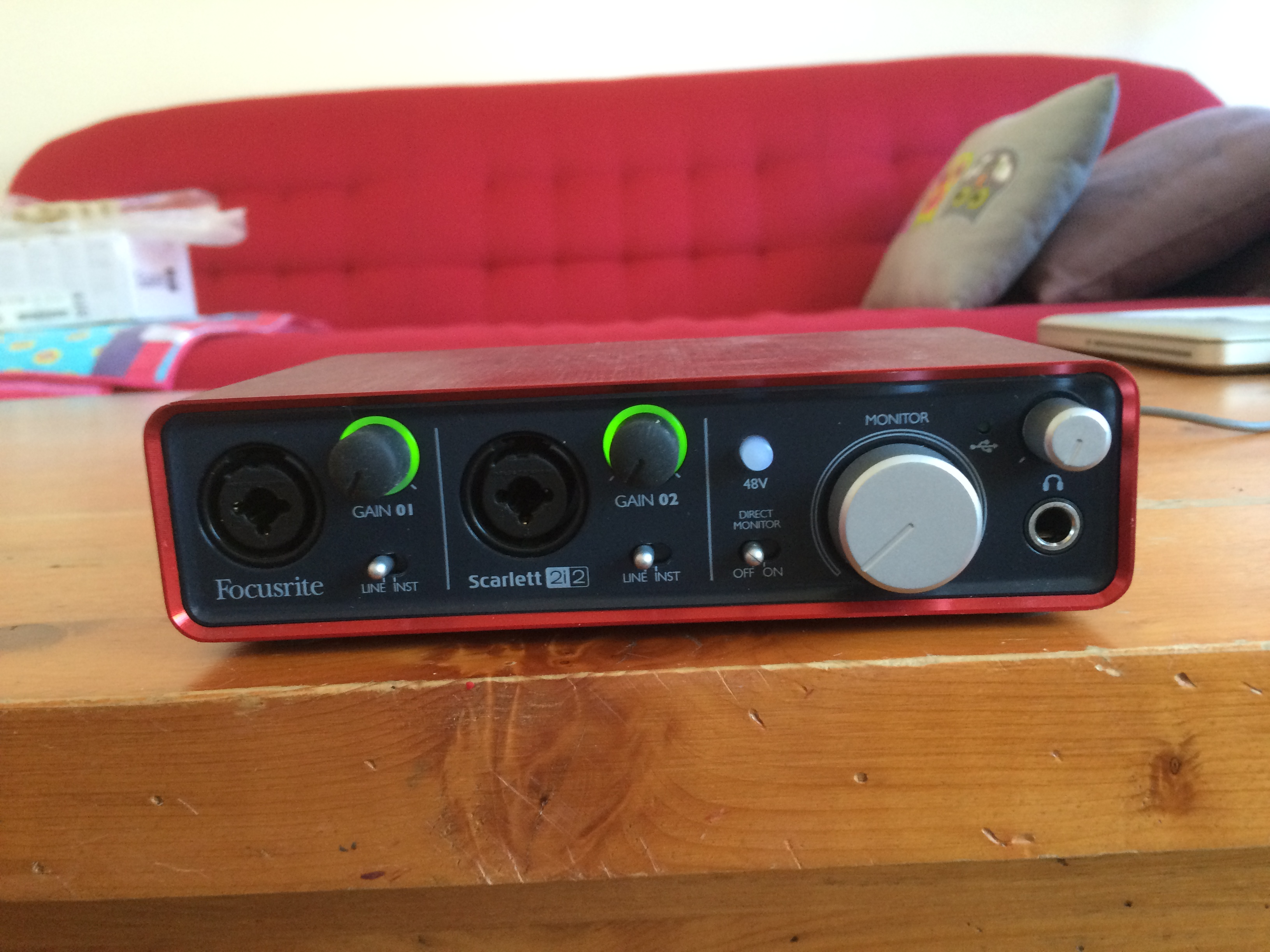 focusrite scarlett 2i2 lmms windows 10