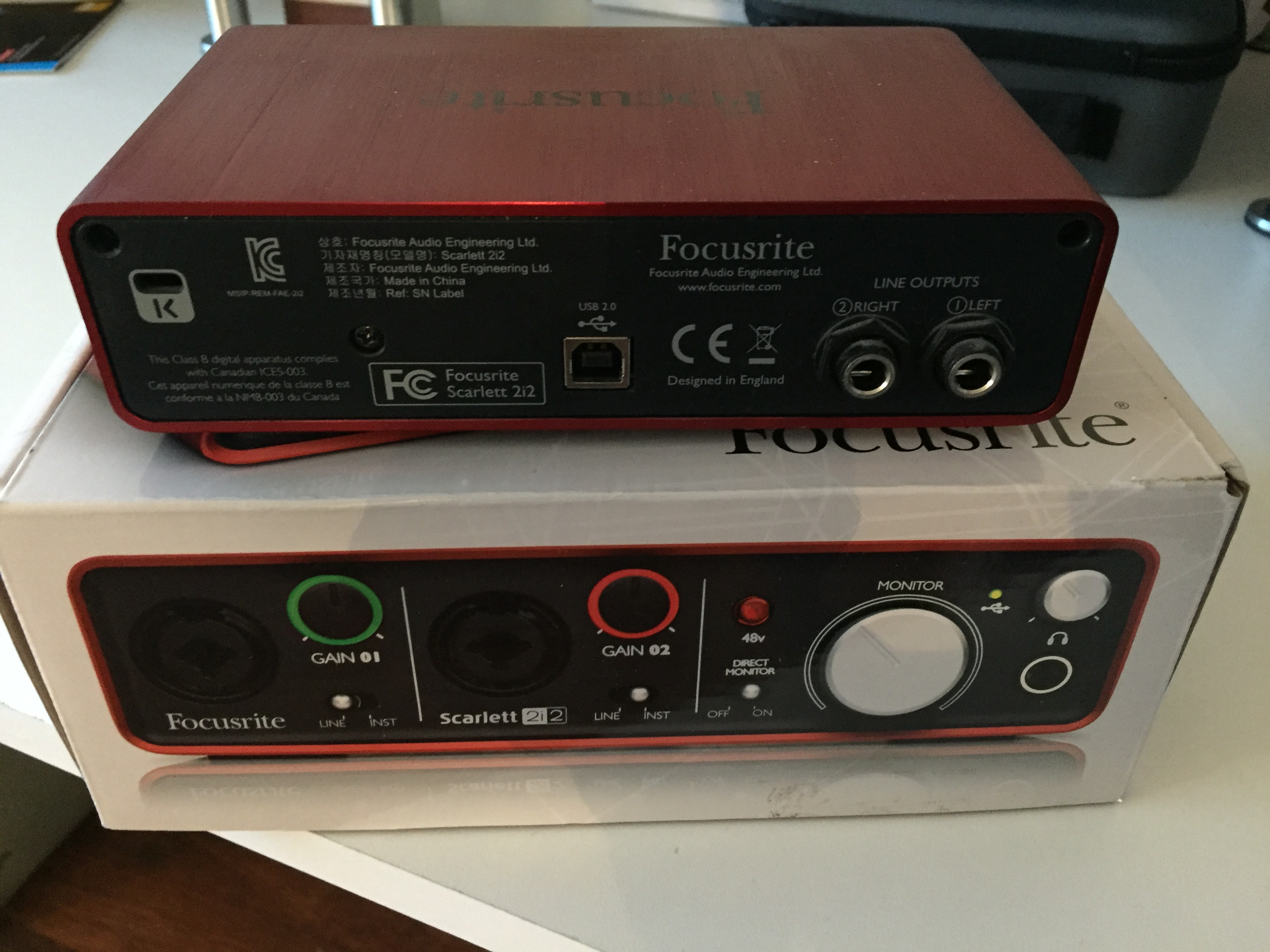 Как установить драйвер focusrite scarlett 2i2