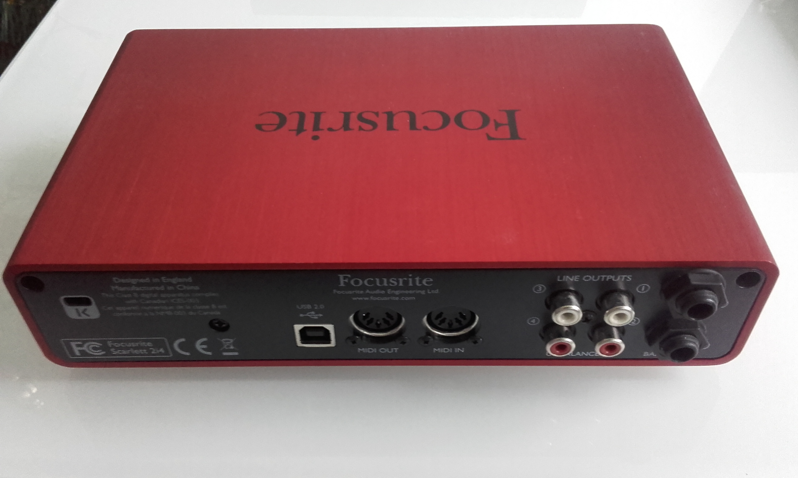 Focusrite Scarlett 2i4 image (#1652379) - Audiofanzine