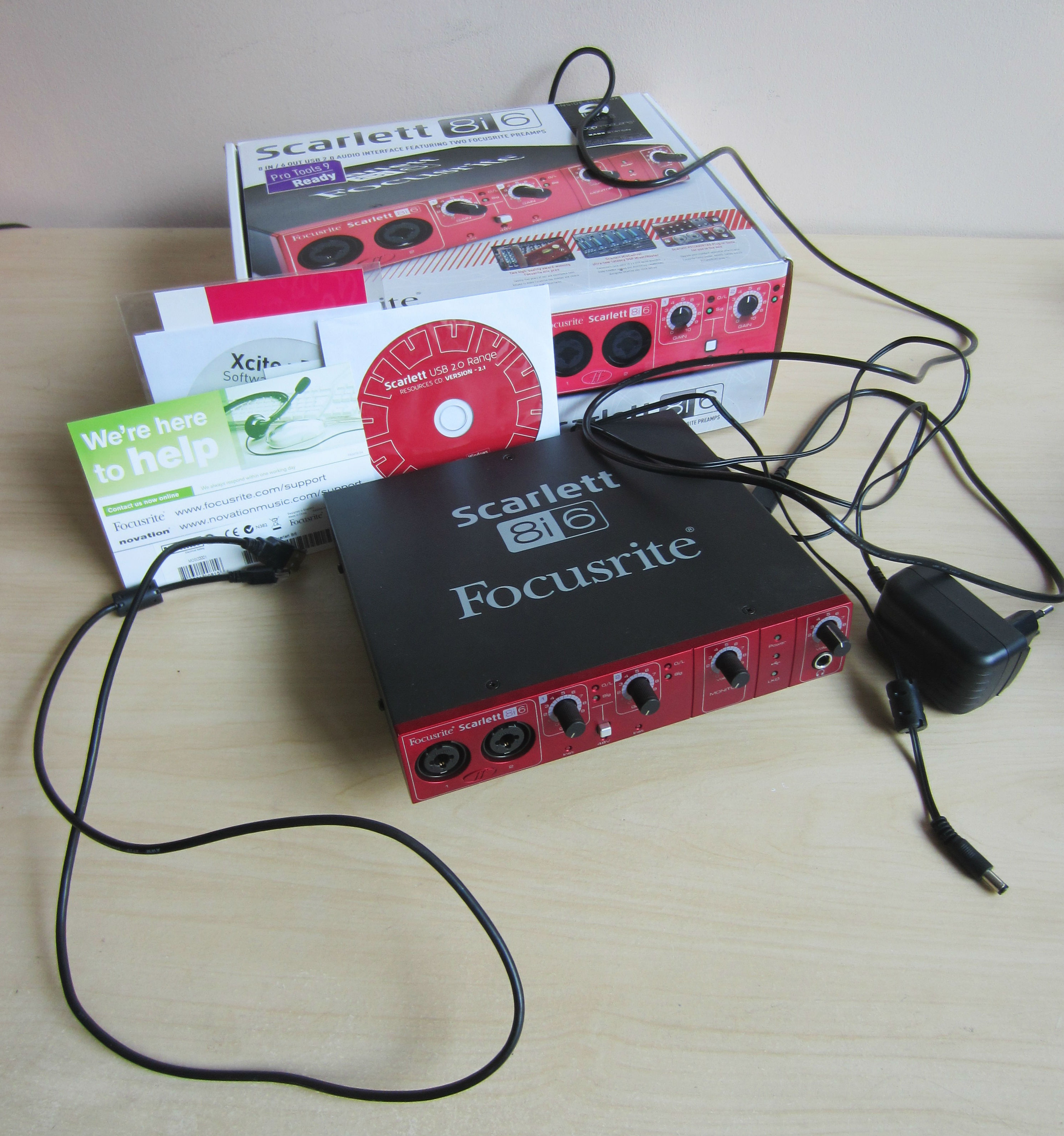 Внешняя звуковая карта focusrite scarlett 8i6 3rd gen