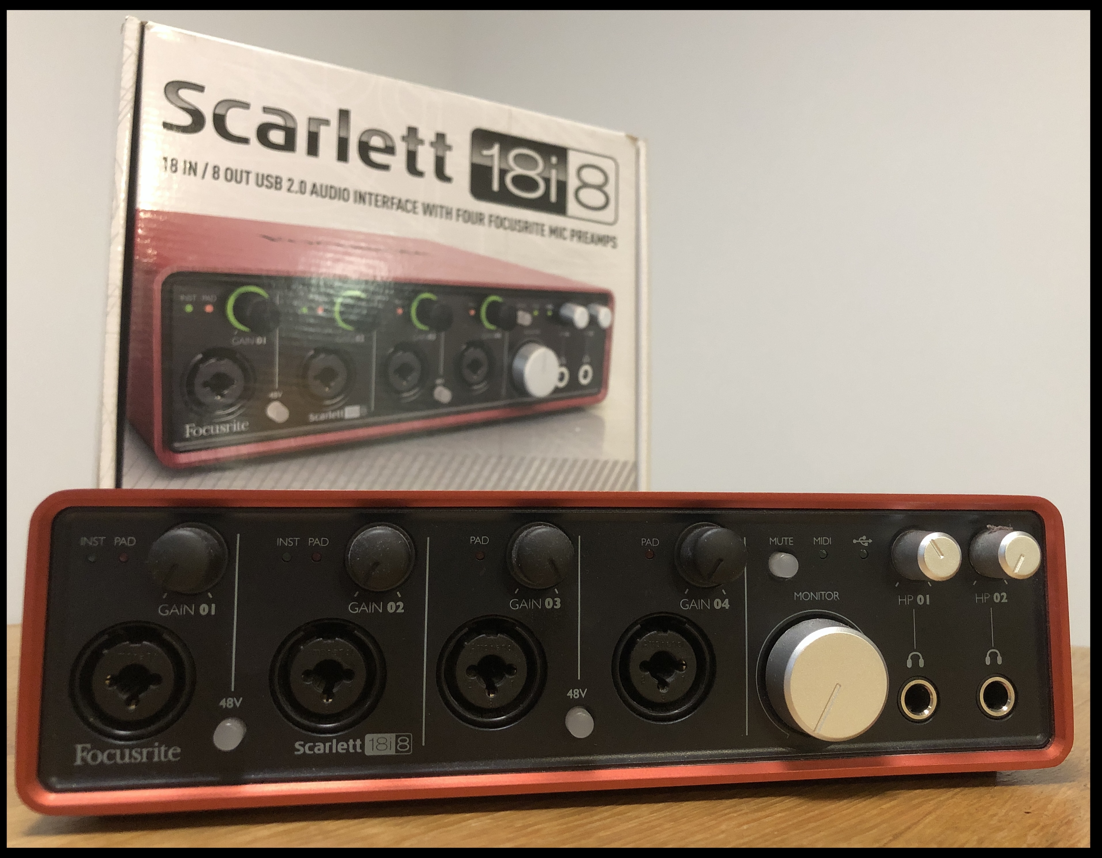 Scarlett 18i8 - Focusrite Scarlett 18i8 - Audiofanzine