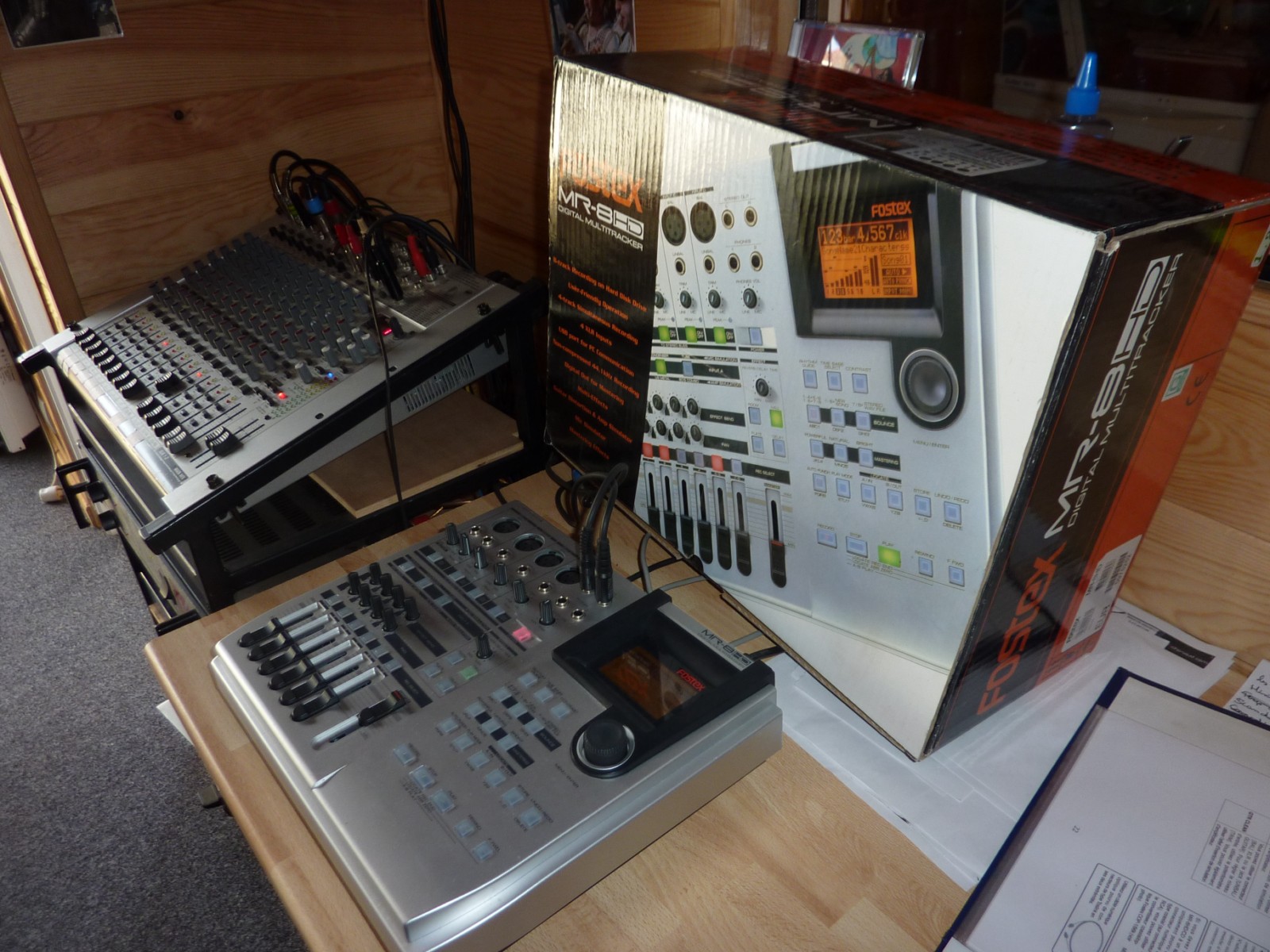 Photo Fostex MR-8 HD : Fostex MR-8 HD (60419) (#259681) - Audiofanzine