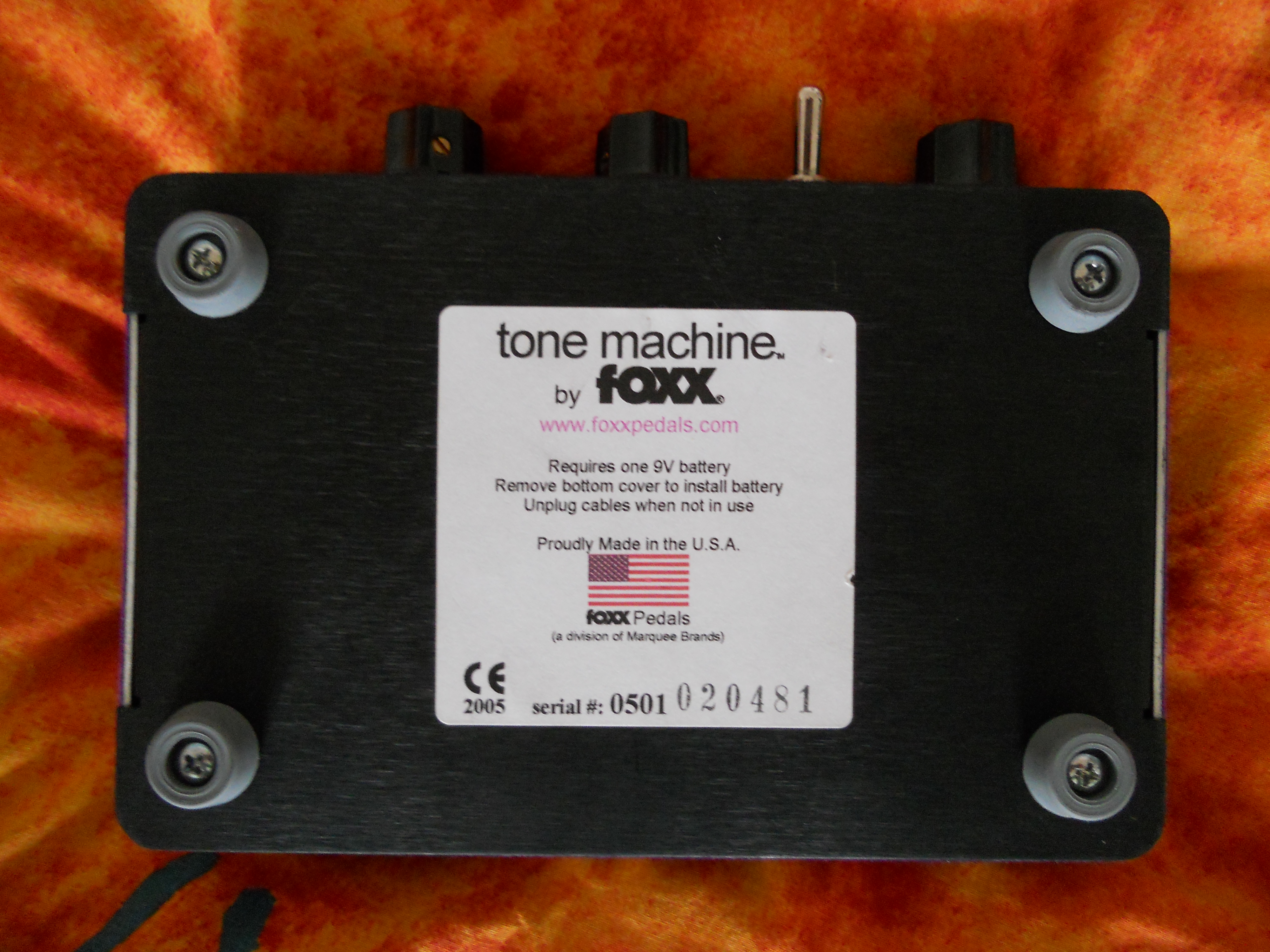 Photo Foxx Tone Machine Foxx Tone Machine (99025) (239306) Audiofanzine