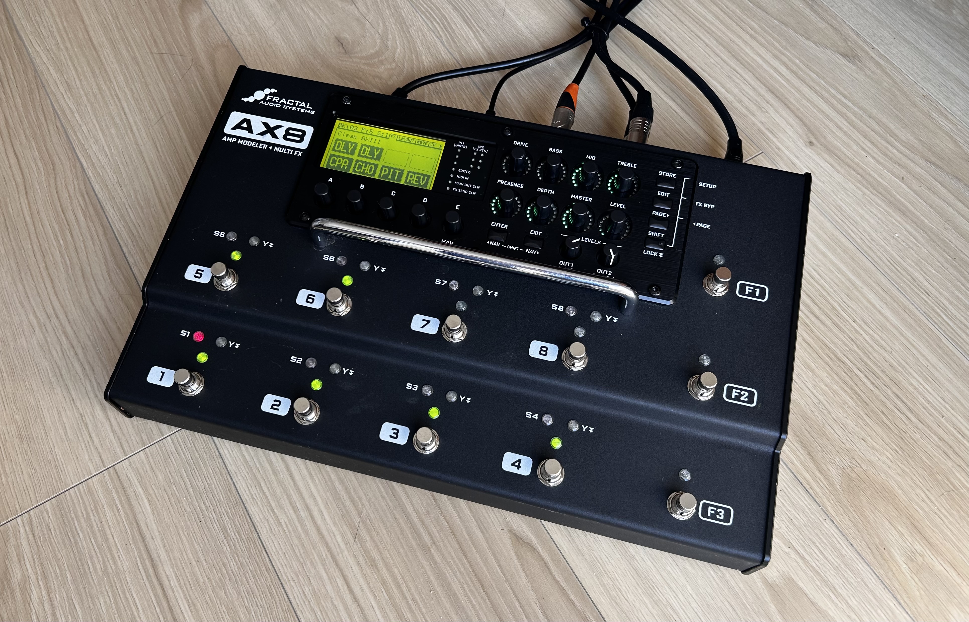 Fractal AX8 Multi Effects Pedal Review - YouTube