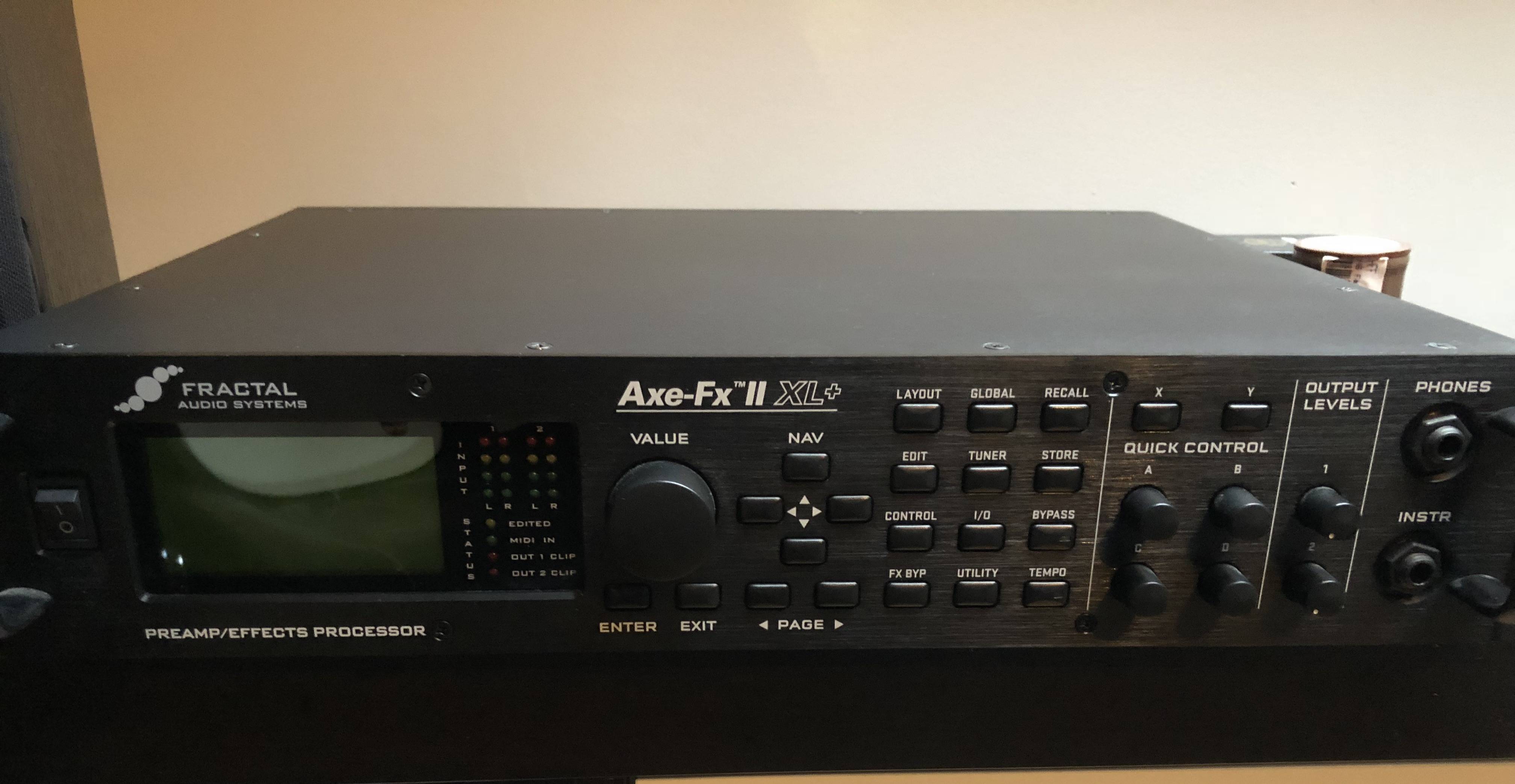 AXE-FX II XL+ - Fractal Audio Systems Axe-FX II XL+ - Audiofanzine