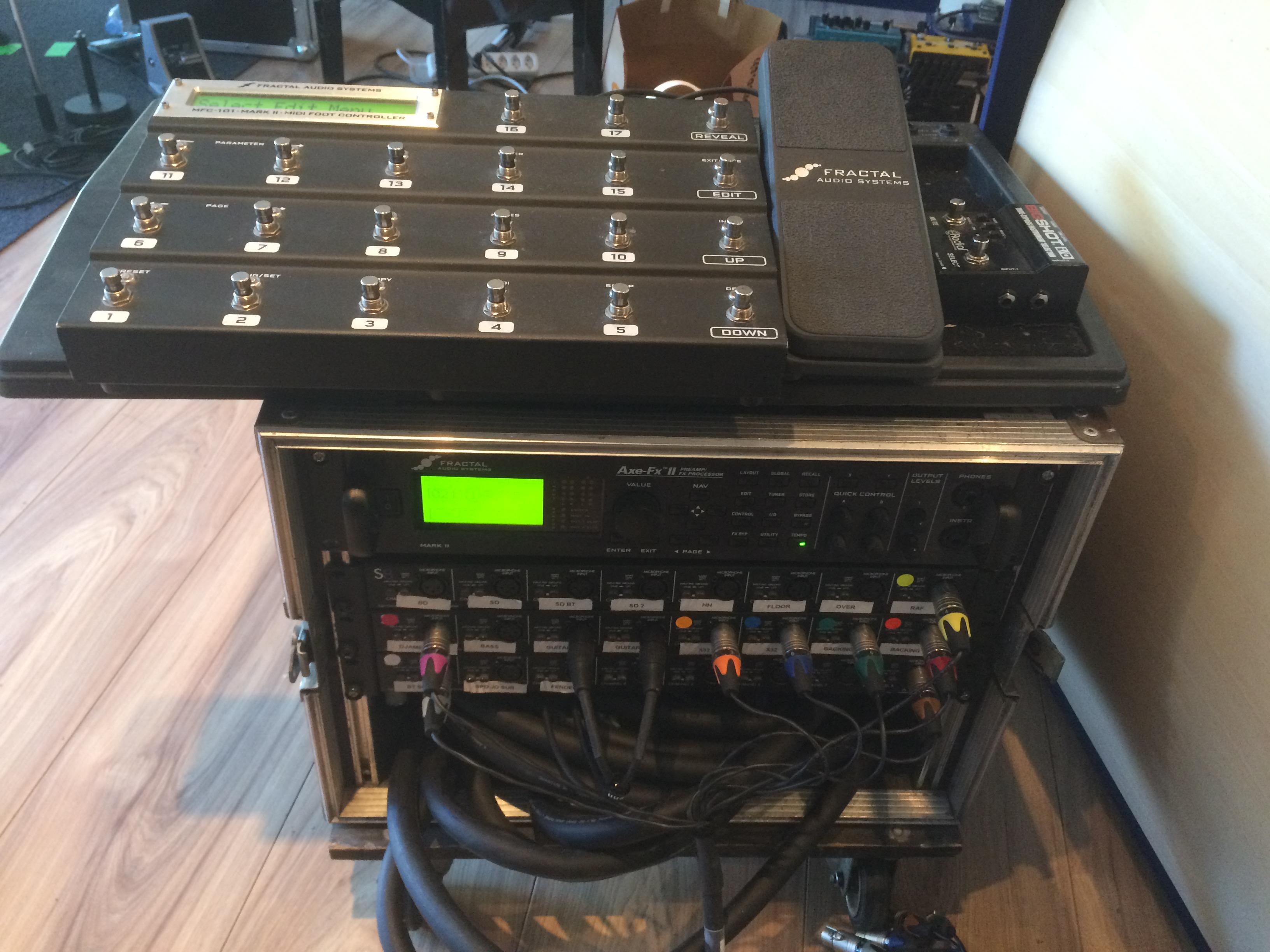 EV1 Expression/Volume Pedal Fractal Audio Systems Audiofanzine