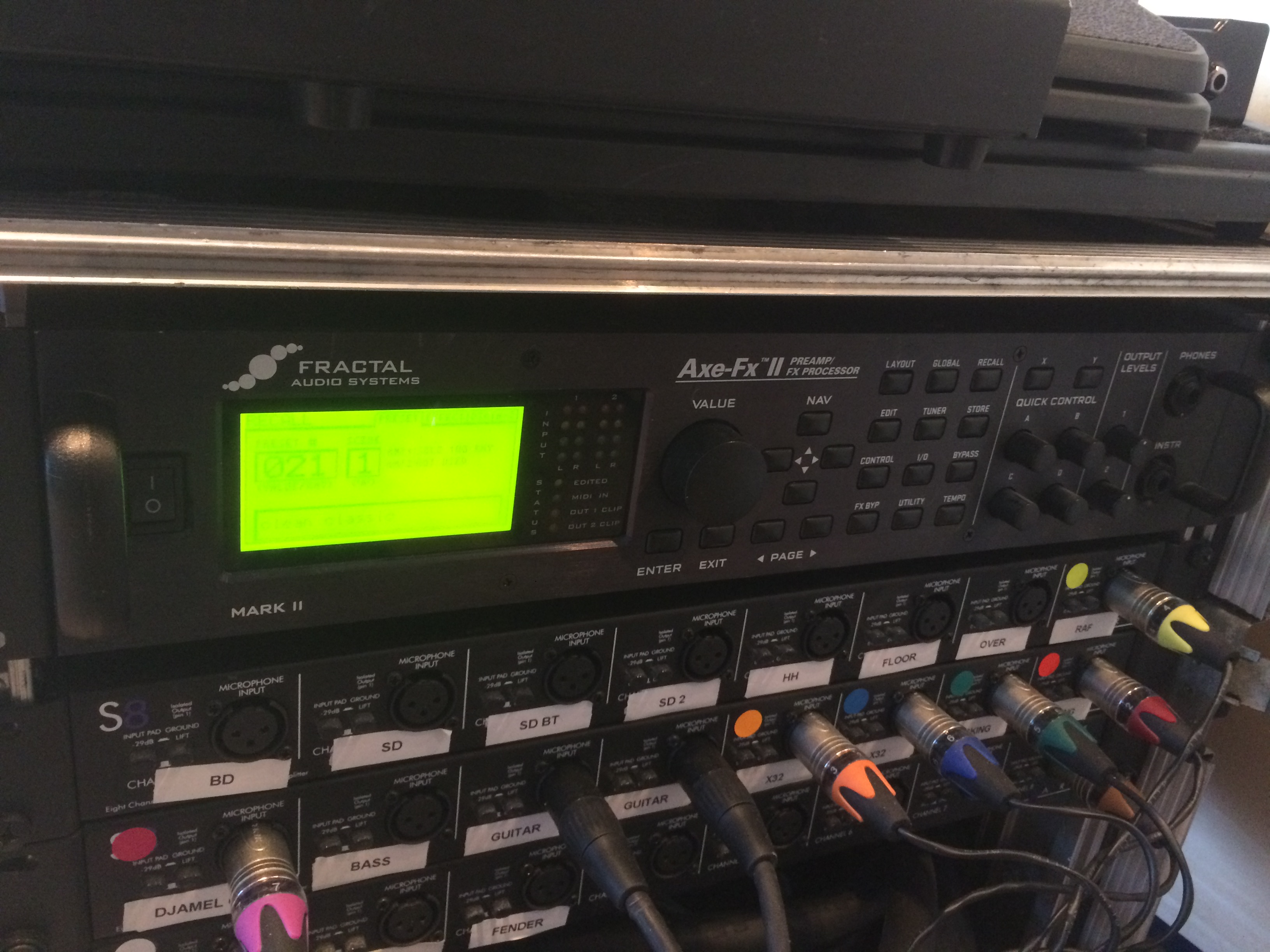 EV1 Expression/Volume Pedal Fractal Audio Systems Audiofanzine