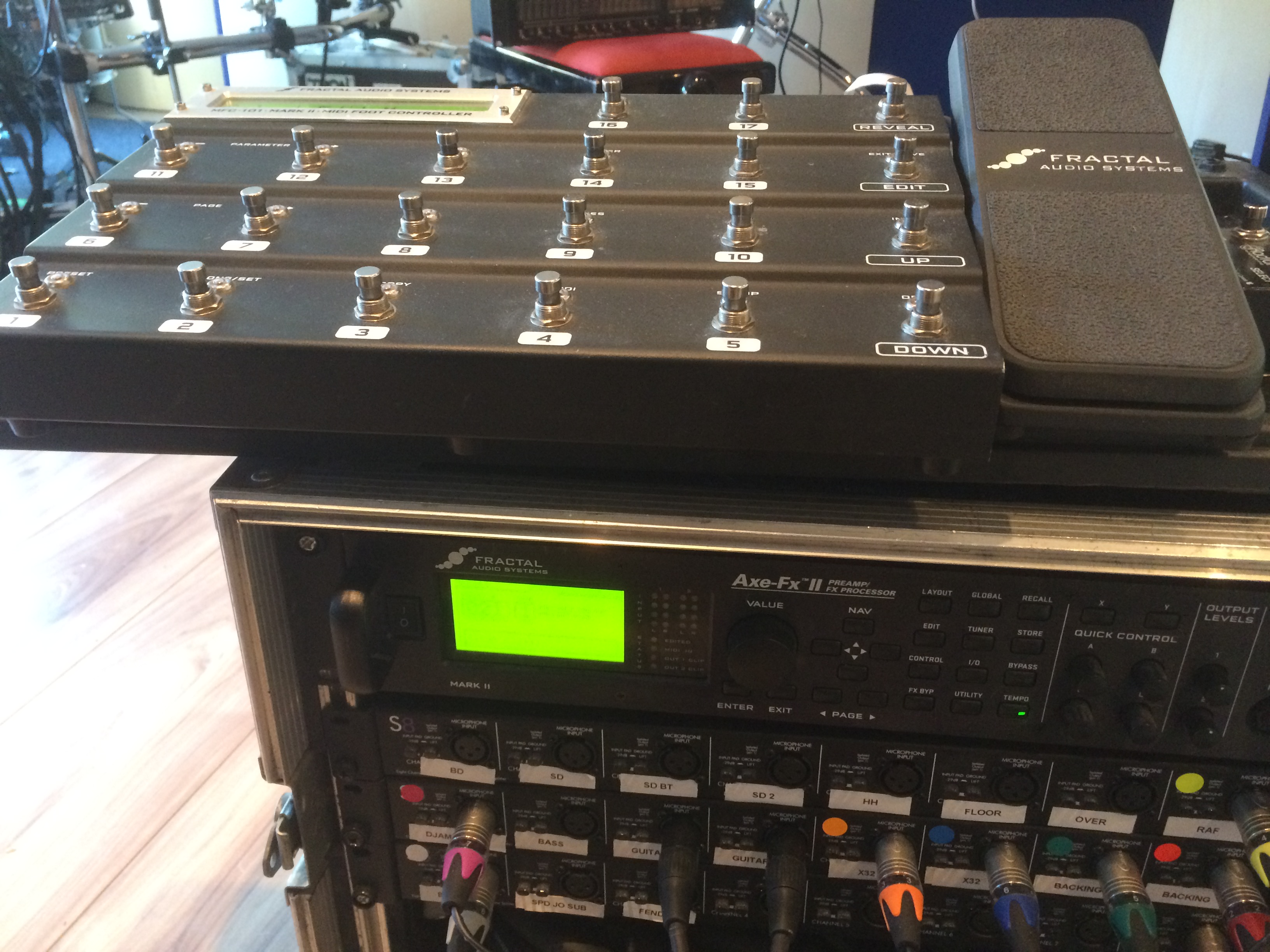 EV1 Expression/Volume Pedal Fractal Audio Systems Audiofanzine