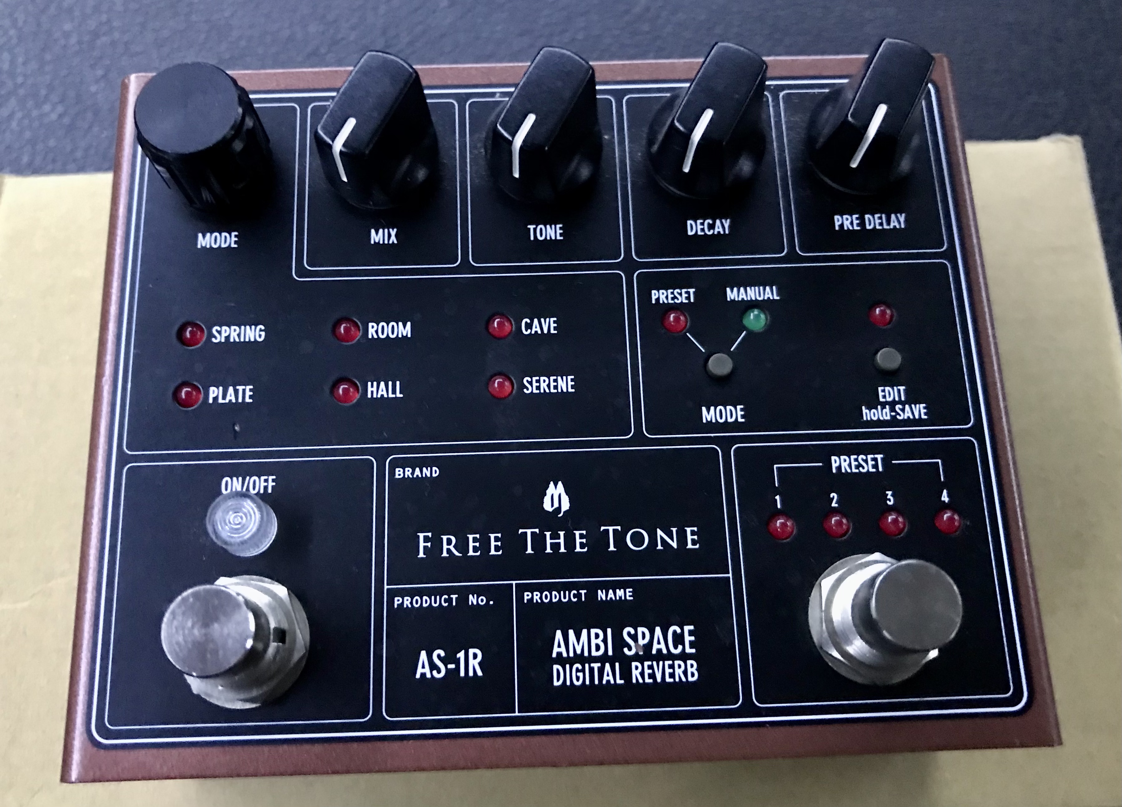- Free The Tone Ambi Space AS-1R Audiofanzine