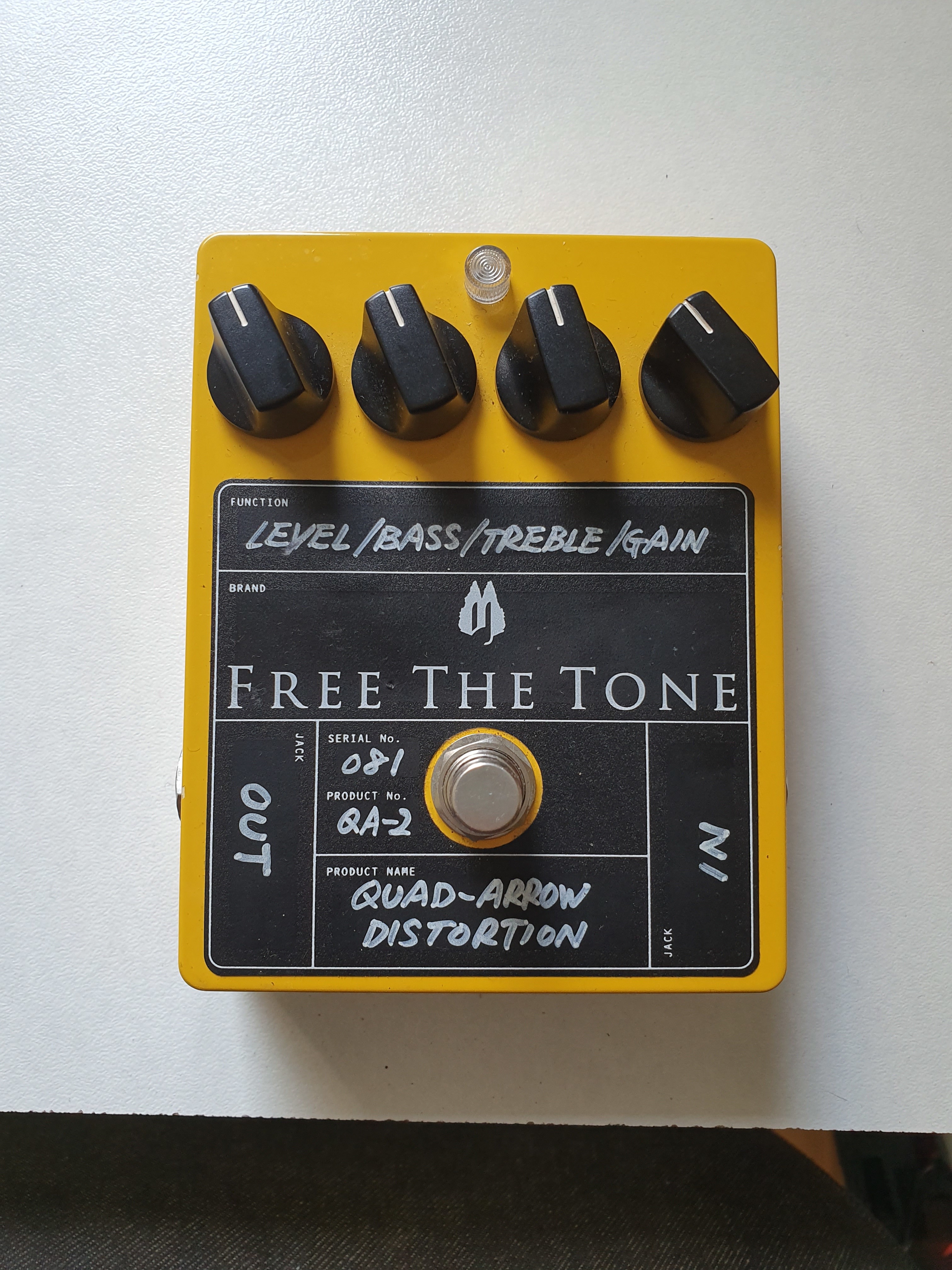 Free The Tone QUAD ARROW QA-2 在庫処分 - www.woodpreneurlife.com