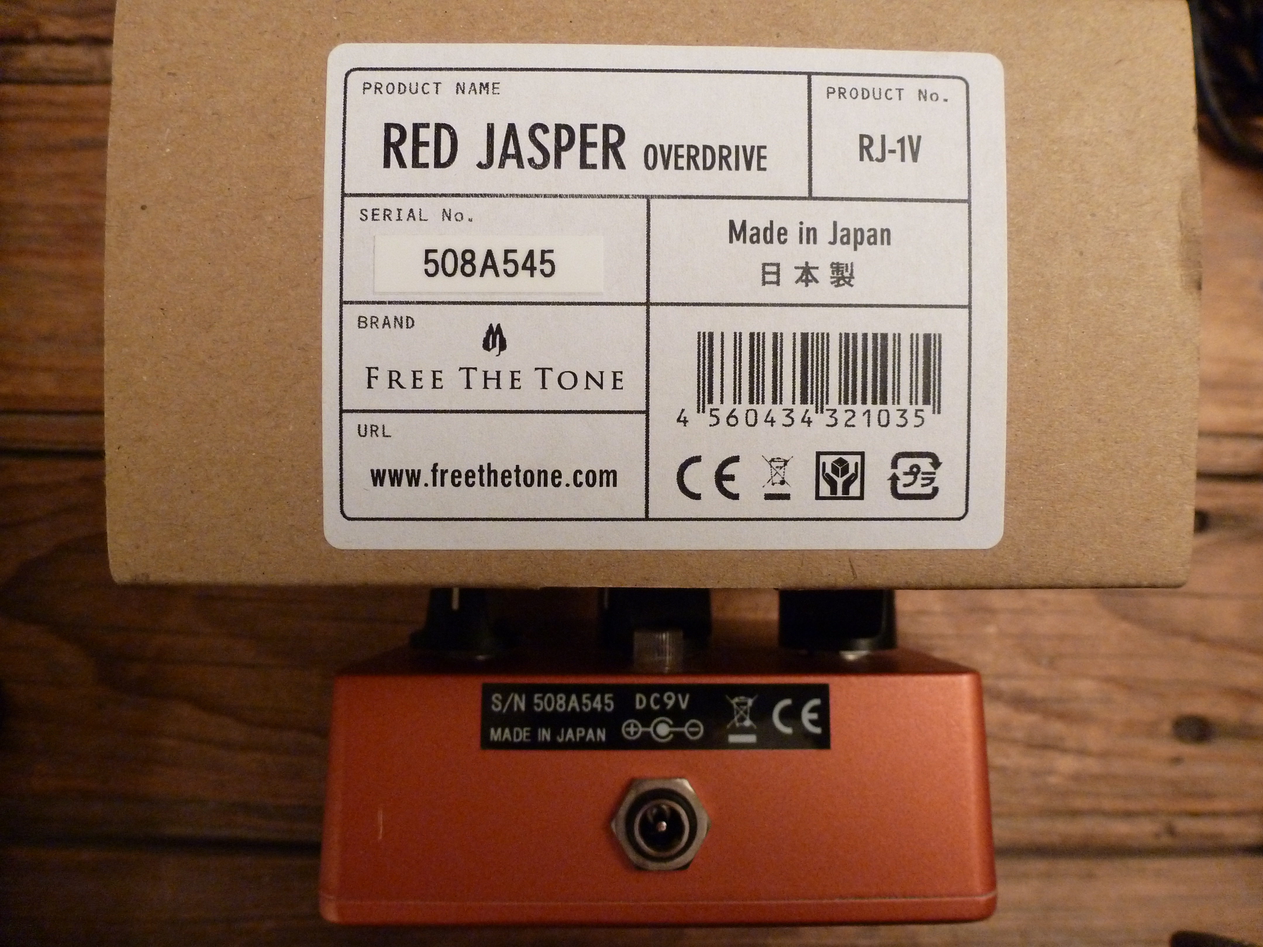 Photo Free The Tone Red Jasper RJ-1V : Free The Tone Red Jasper RJ-1V (82250) (#1603585
