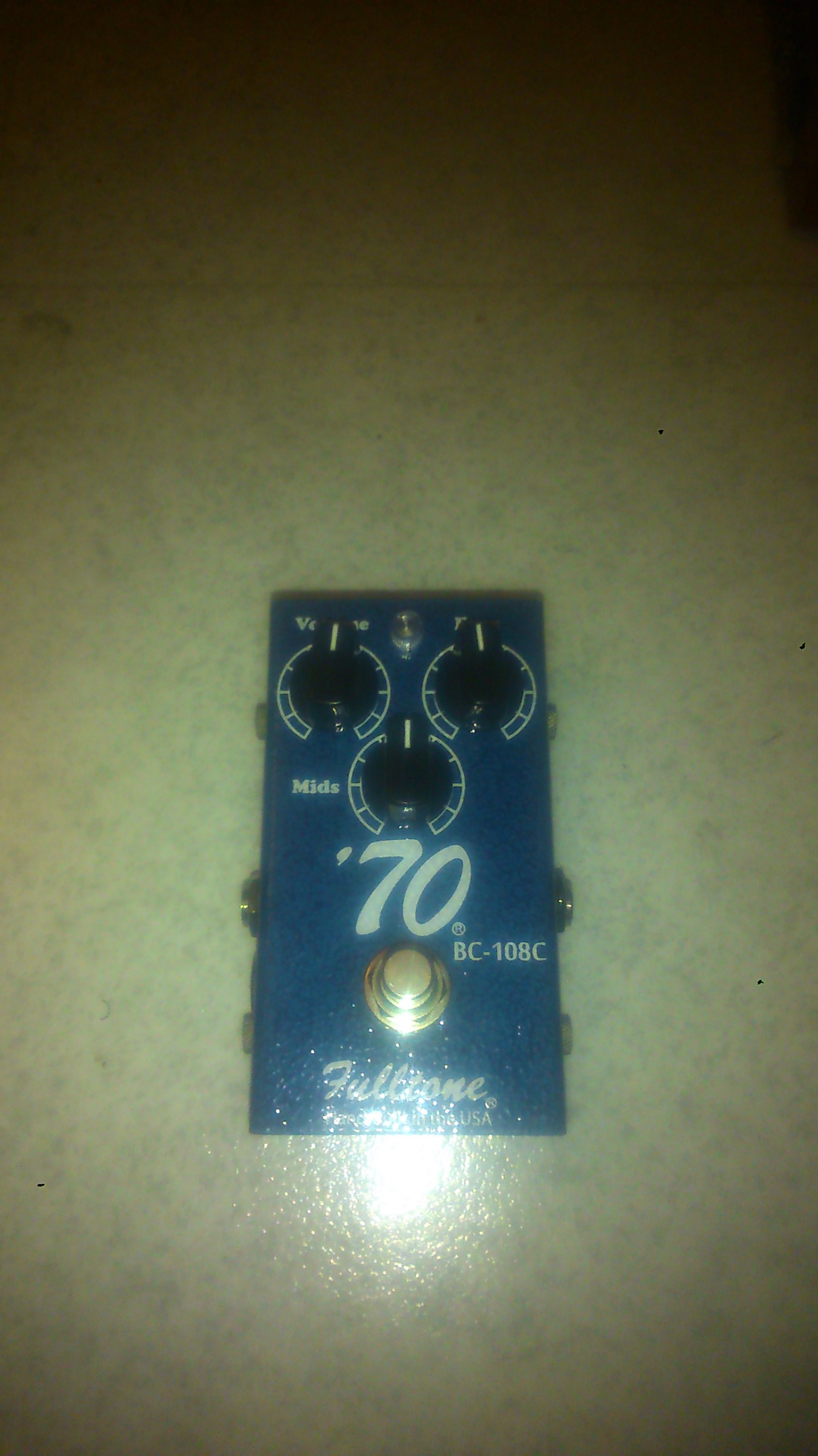 中古品◇Fulltone 70 BC-108C Fuzz ファズの+inforsante.fr