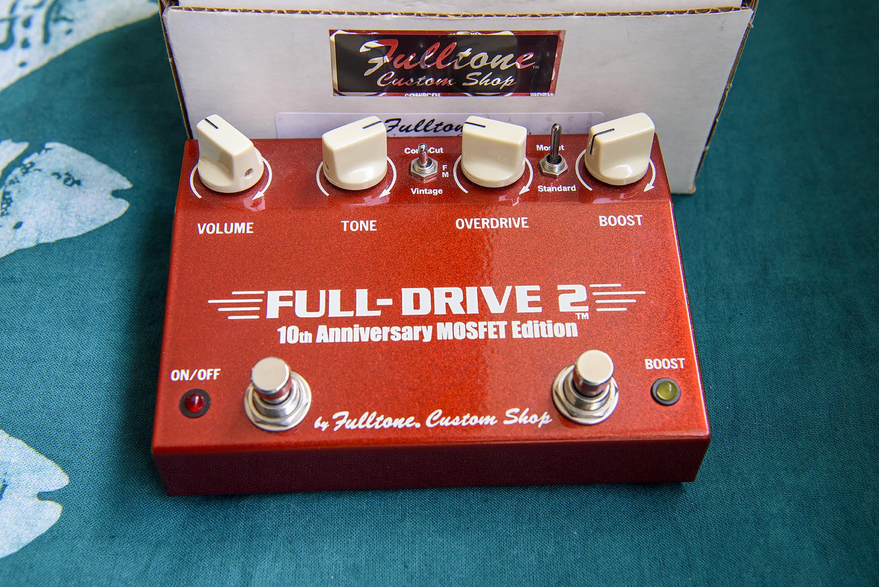 Full-Drive 2 - 10th Anniversary Mosfet Edition Fulltone - Audiofanzine