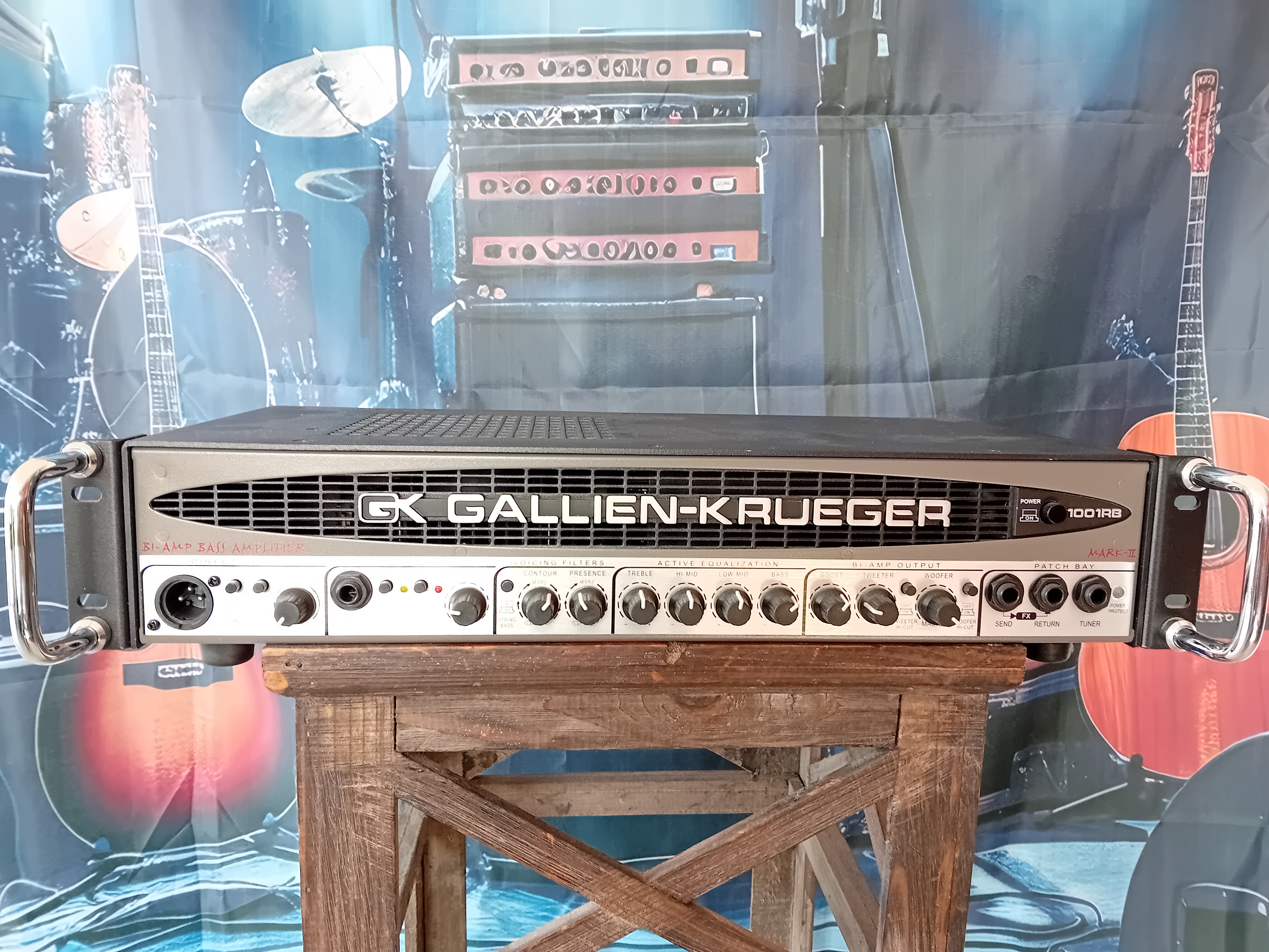 Gallien-Krueger 1001RB-II 700/50W Biamp Bass Head | Reverb