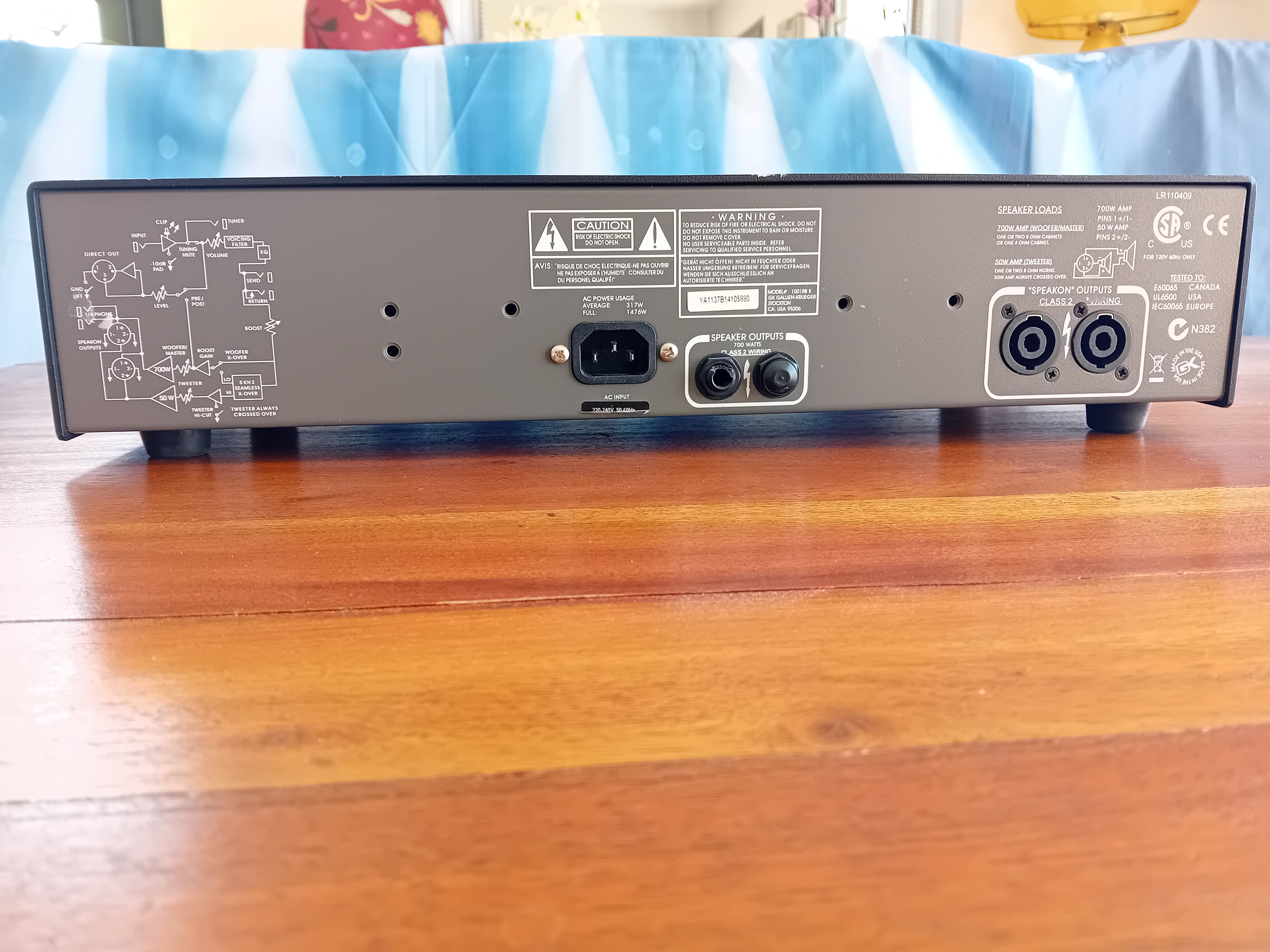 1001RB-II - Gallien Krueger 1001RB-II - Audiofanzine