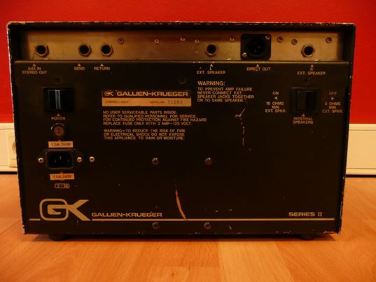 Gallien Krueger 250 Ml Manual