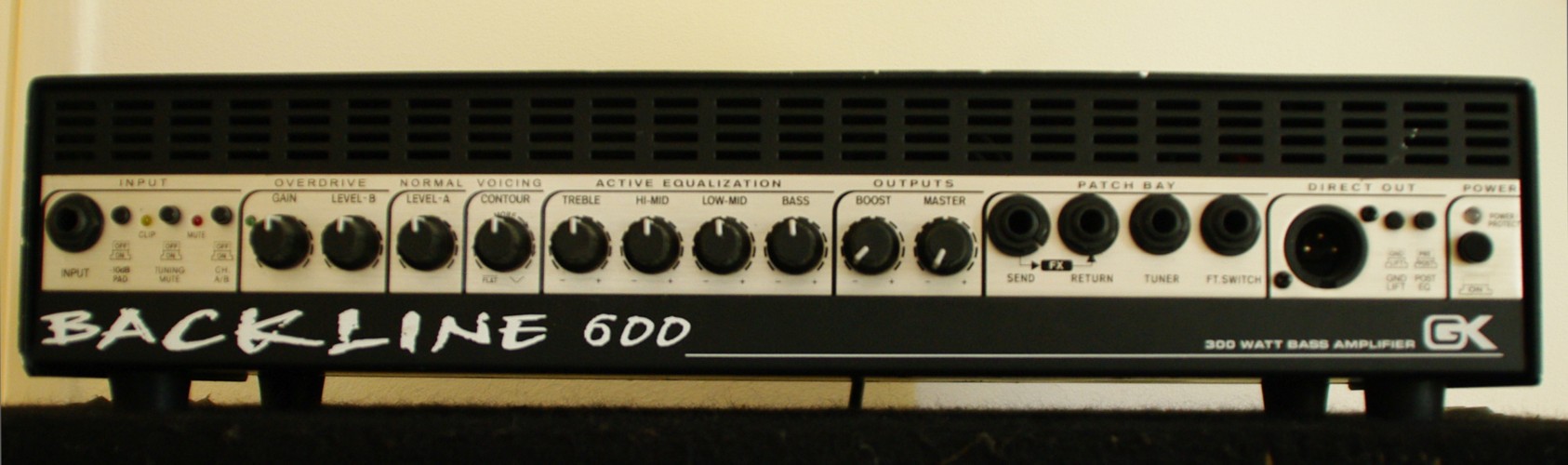 gallien krueger gk backline 600 gallien krueger gk backline 600