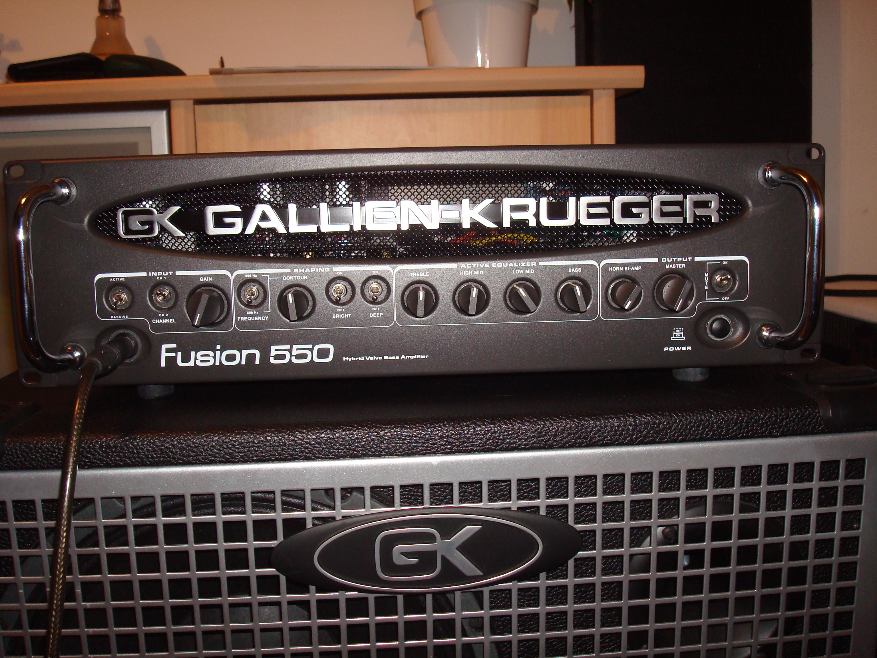 Photo Gallien Krueger Fusion 550 : Gallien Krueger Fusion 550 (21409) (#830083) - Audiofanzine