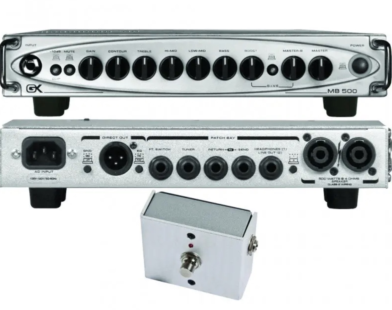 安い最安値GALLIEN-KRUEGER MB500 ベースアンプ ギャリエンクルーガー 本体のみ ヘッドアンプ