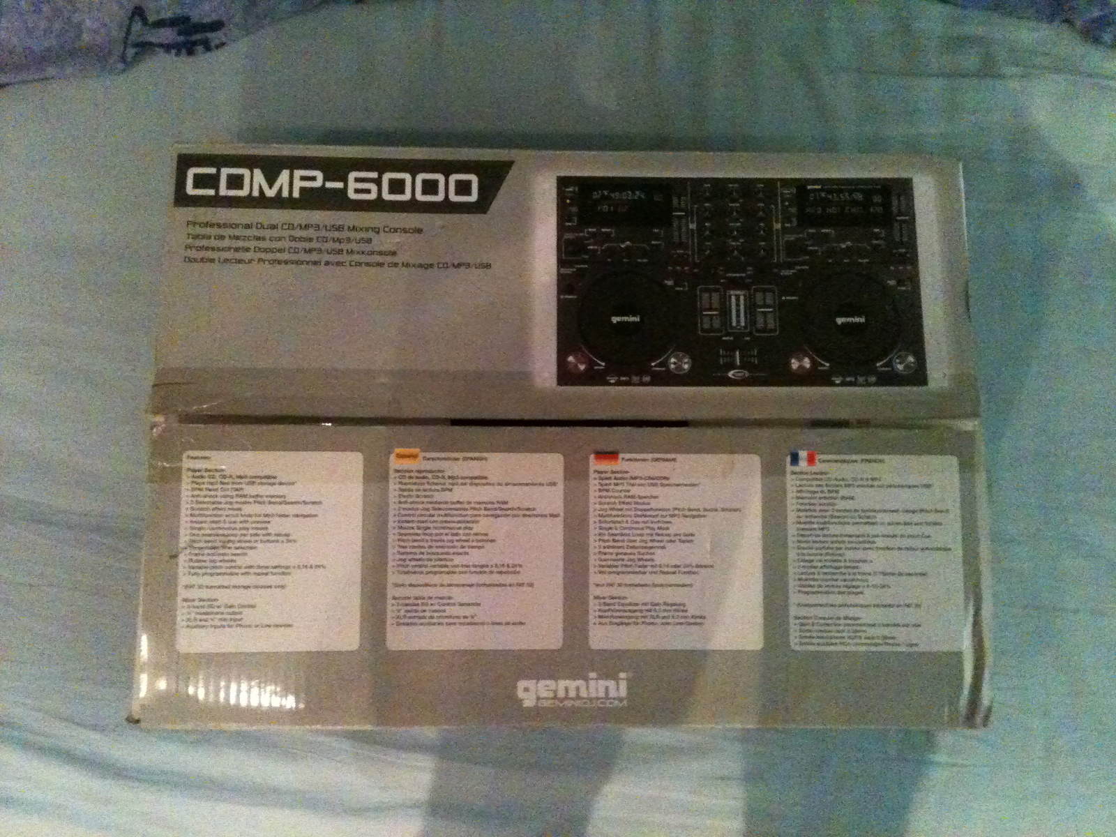 Photo Gemini DJ CDMP 6000 Gemini CDMP 6000 (156877) Audiofanzine