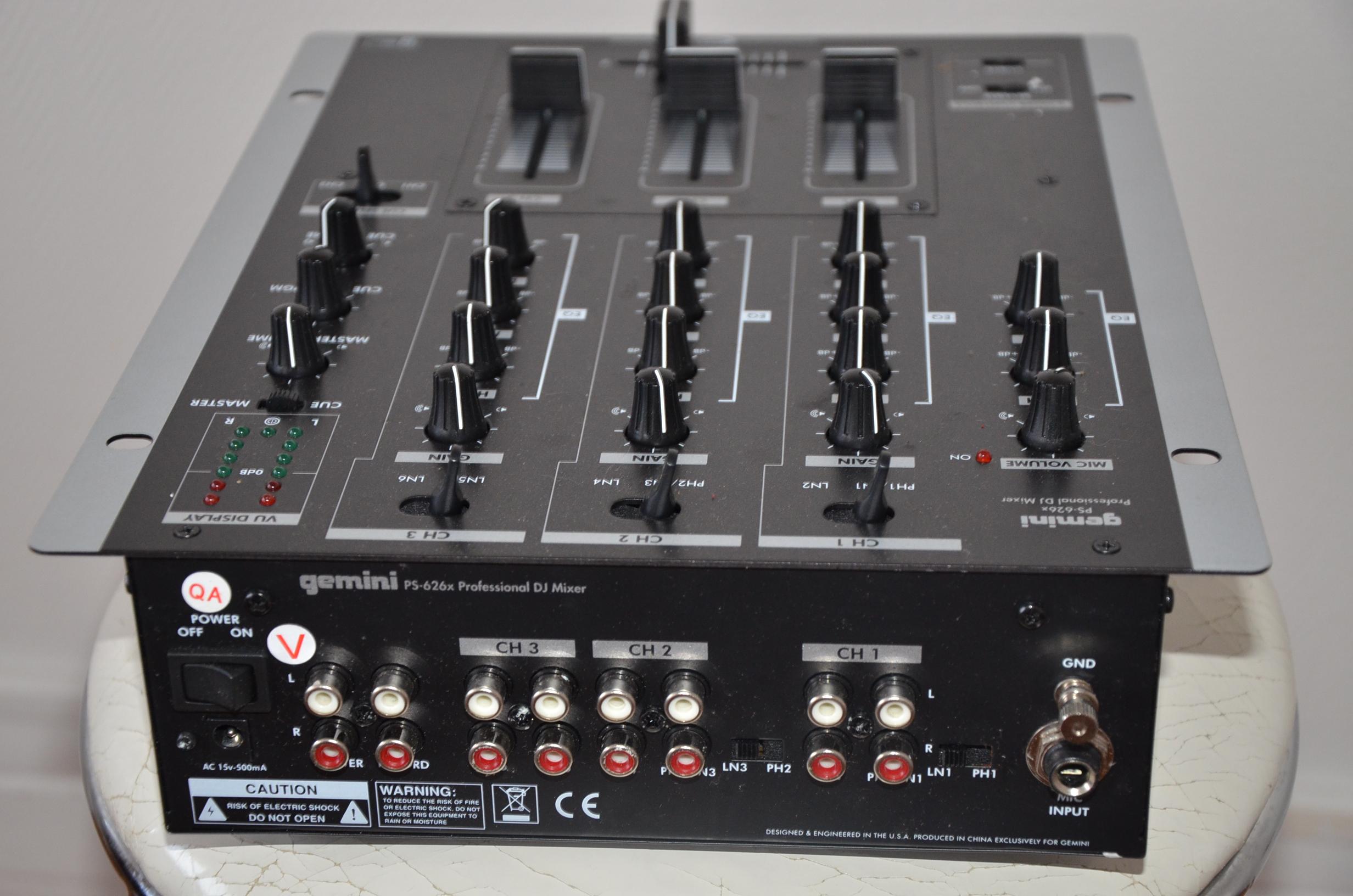 table de mixage gemini ps02 usb