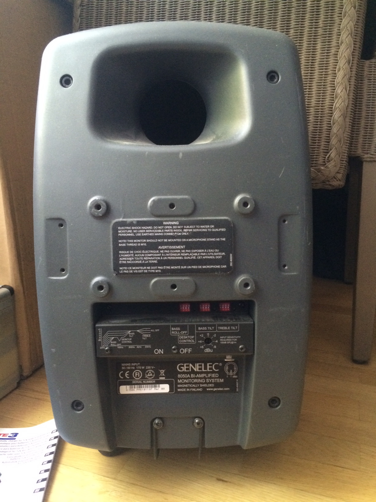 8050A Genelec 8050A Audiofanzine