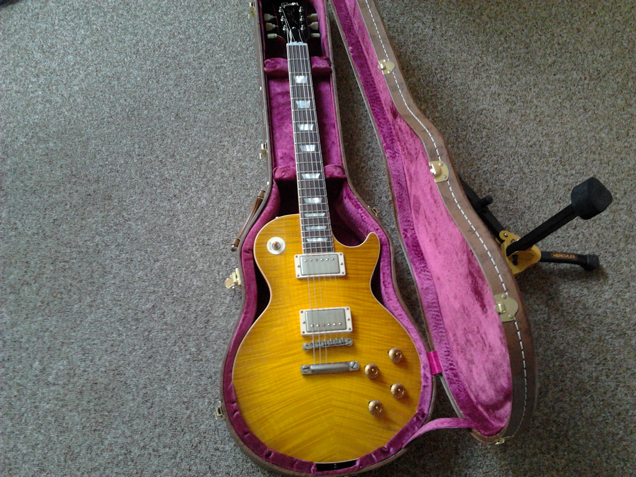 Gibson 50th Anniversary 1959 Les Paul Standard - Lemon Burst image ...