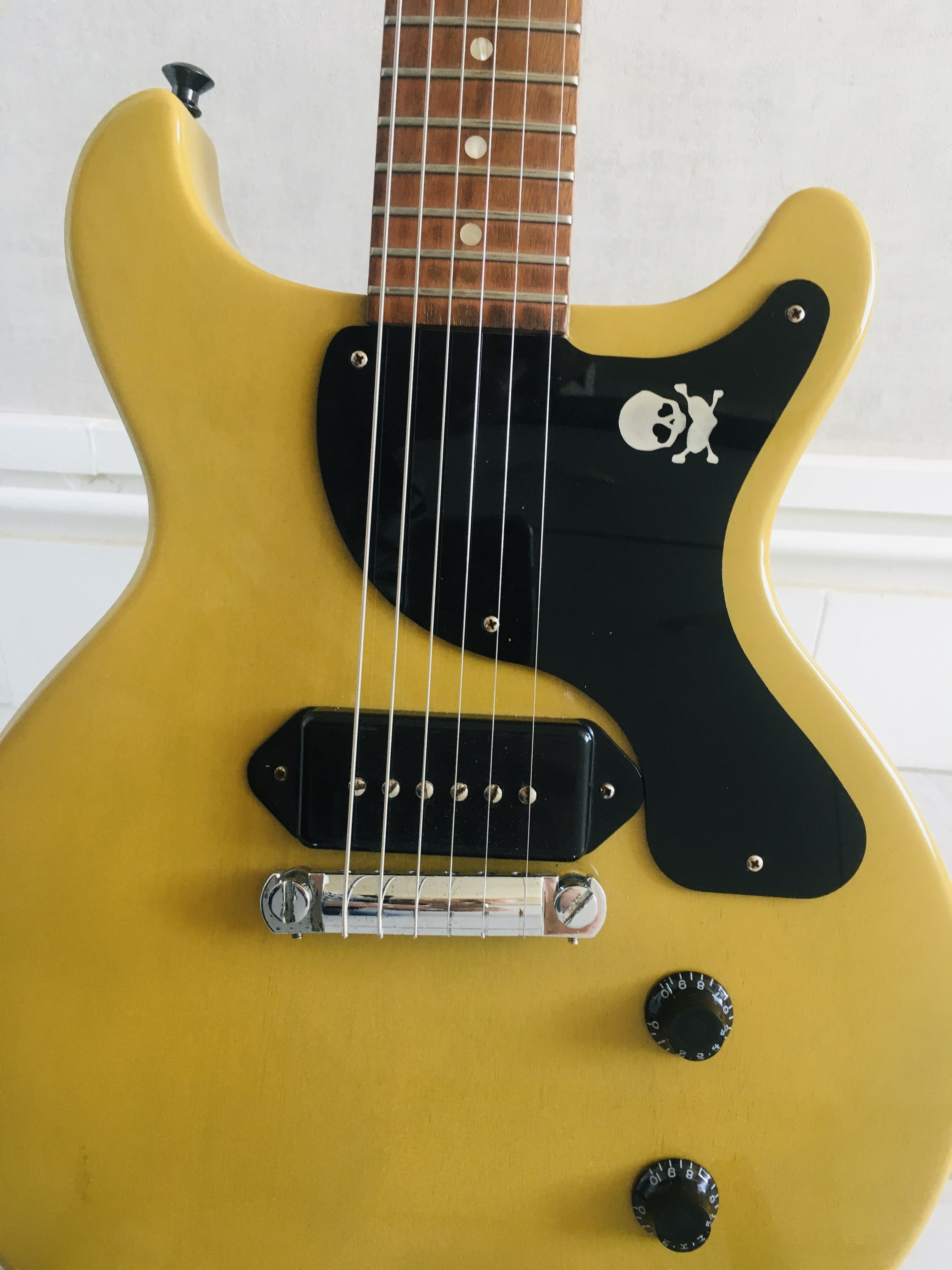 les paul junior tv yellow double cut