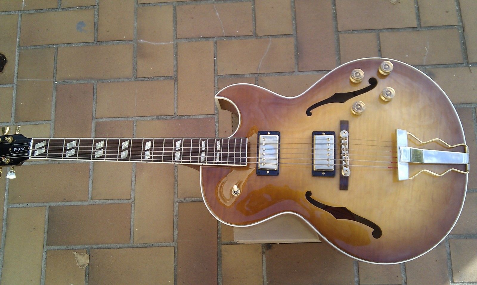 Photo Gibson ES165 Herb Ellis Signature Vintage Sunburst Gibson