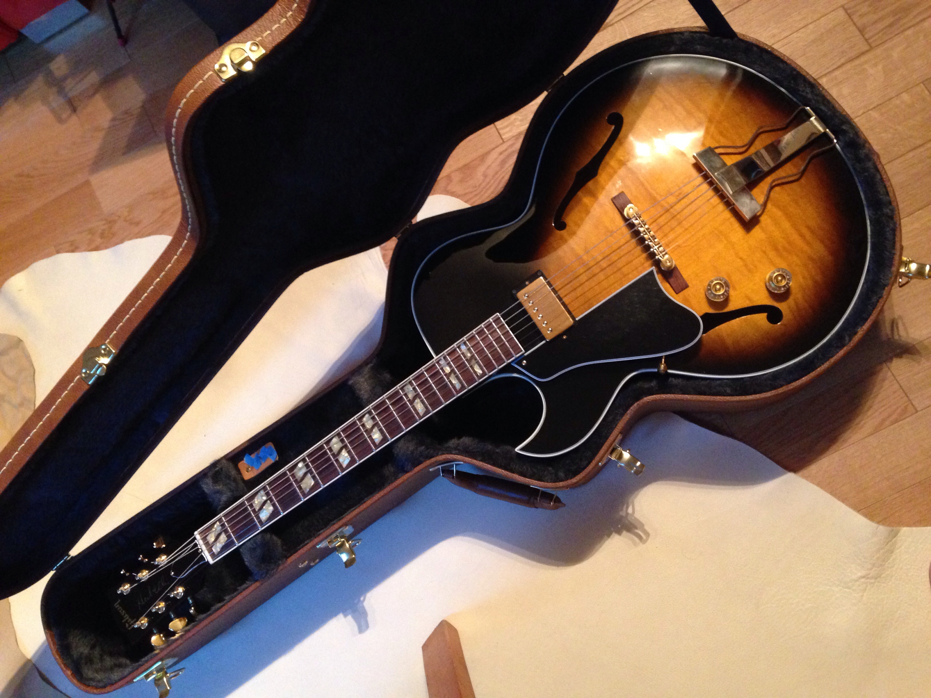 Photo Gibson ES165 Herb Ellis Signature Vintage Sunburst Gibson