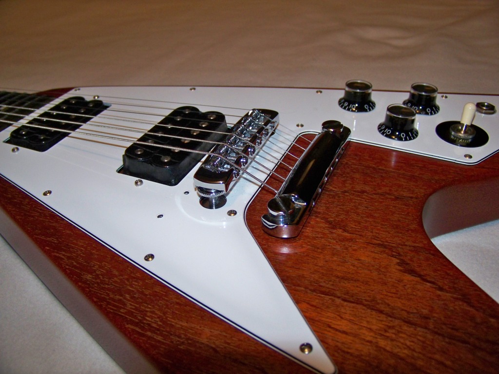 Gibson Flying V Faded - Worn Cherry image (#144167 ... flying v wiring diagram 