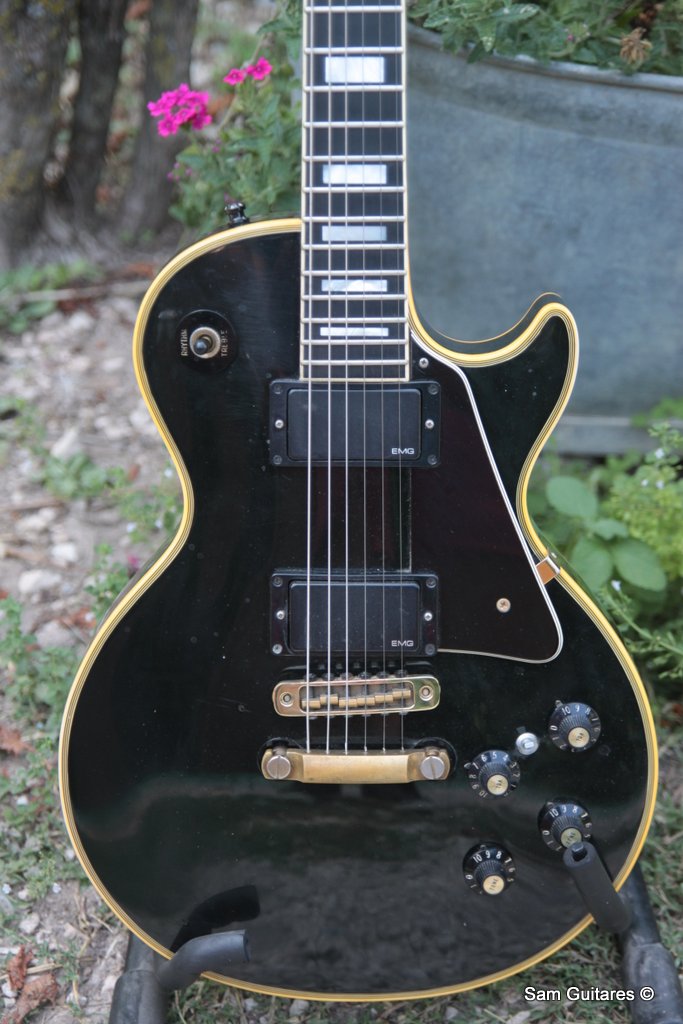 Les Paul Custom Black Beauty (1973) Gibson Audiofanzine