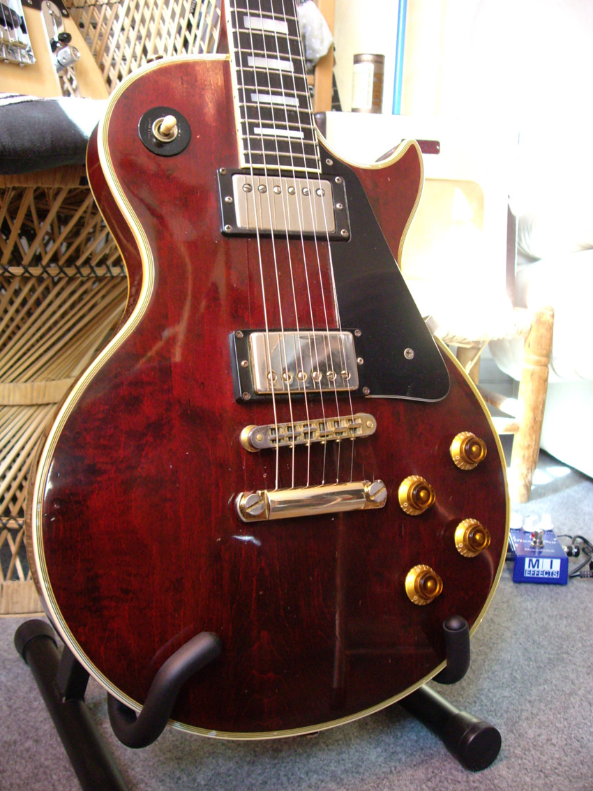 Gibson Les Paul Custom - Wine Red image (#740801) - Audiofanzine