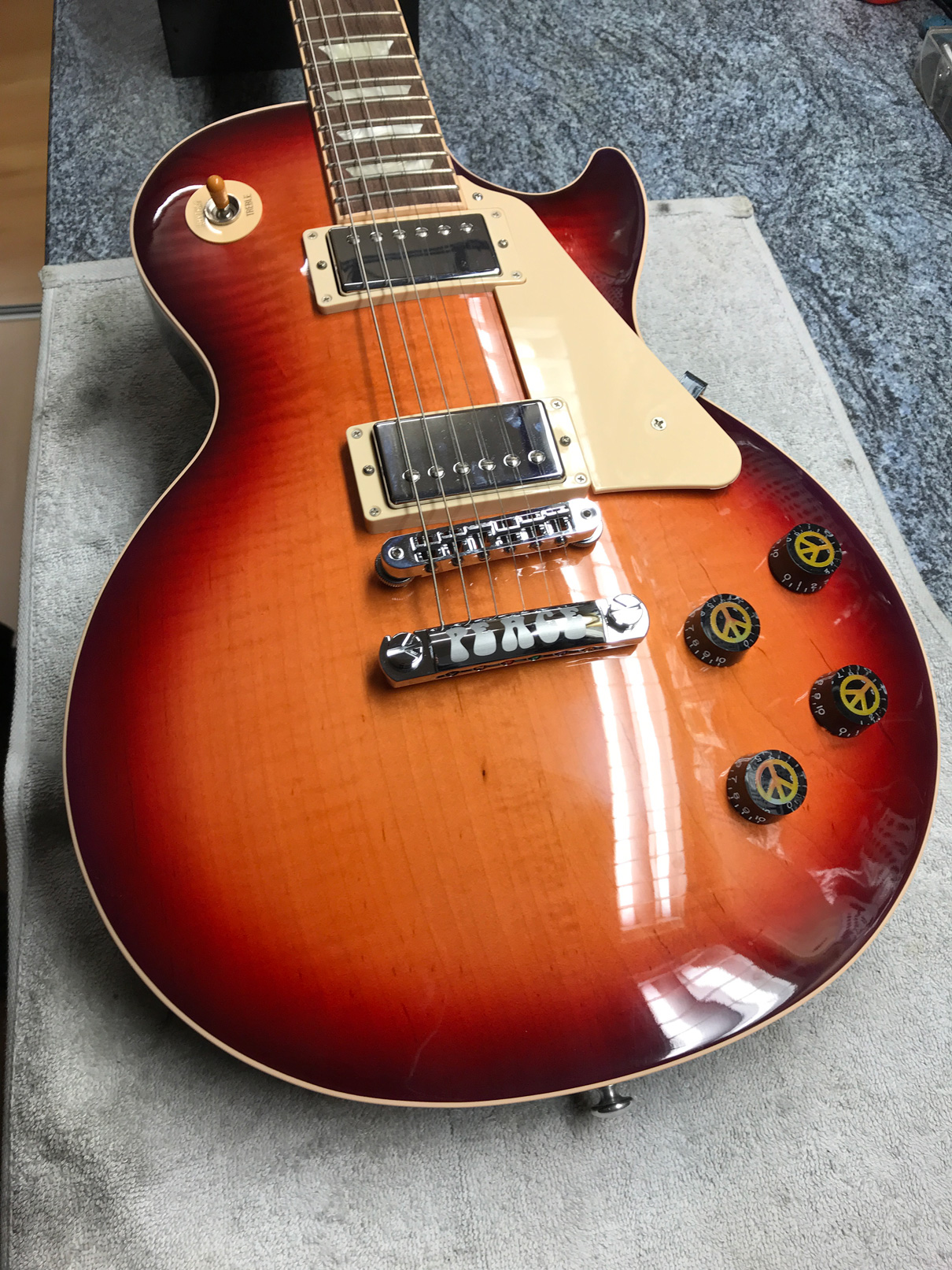 Gibson Les Paul Peace 2014 Harmonius Sunset image (2035310