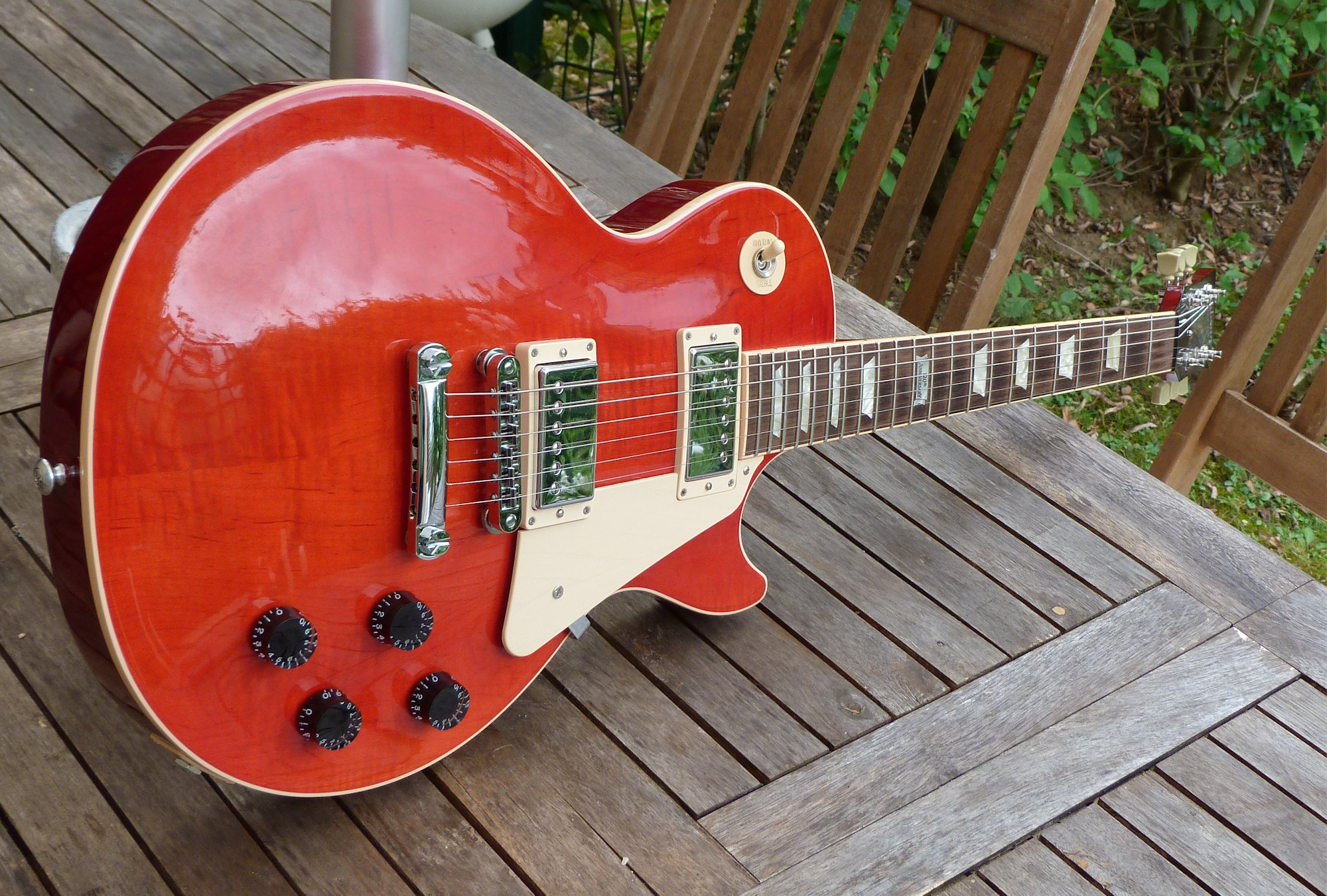 Gibson Les Paul Peace 2014 Peaceful Orange image (1519685